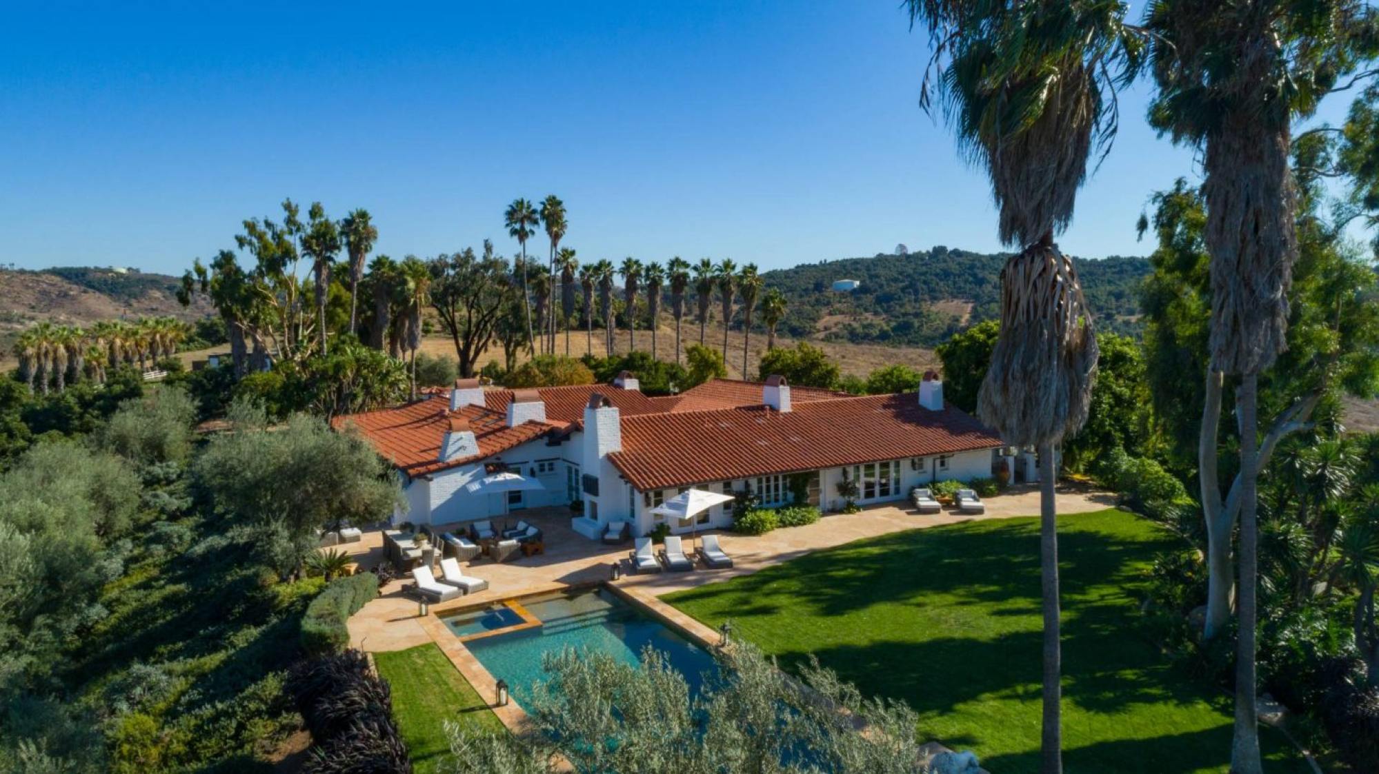 Actress Sandra Bullock’s 91-acre compound in San Diego, California. Photo: ZenHouse Collective