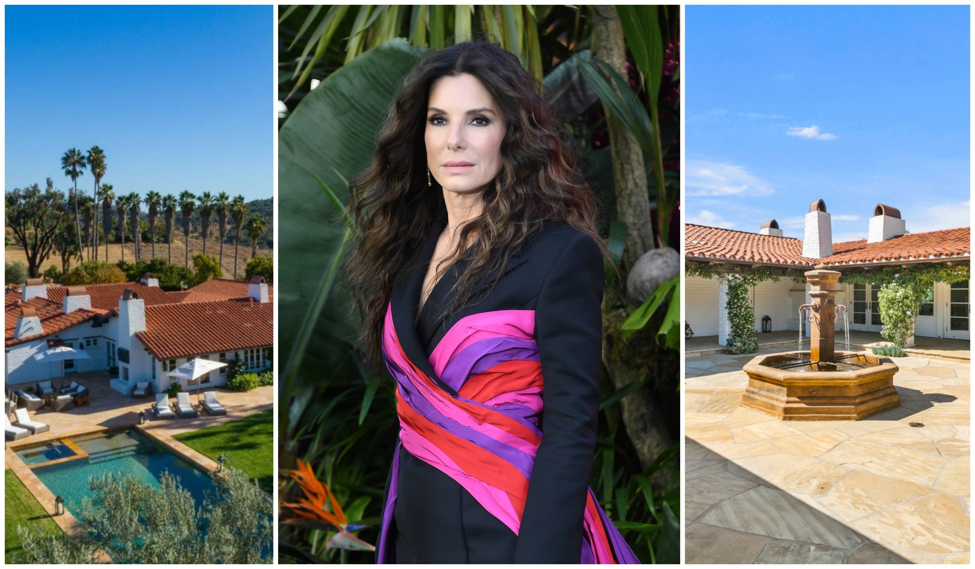 Actress Sandra Bullock has channelled much of the money she has earned in her film career into property. Photos: EPA-EFE, ZenHouse Collective