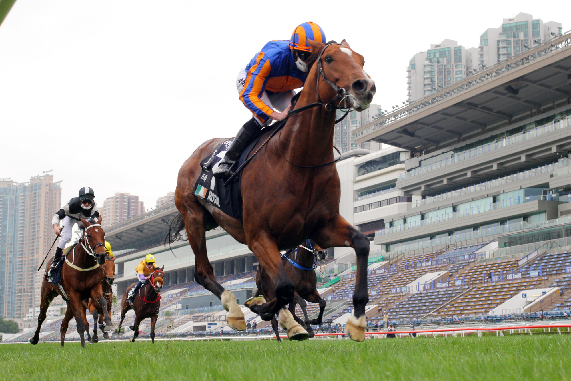 The Aidan O’Brien-trained Mogul wins the 2020 Hong Kong Vase.