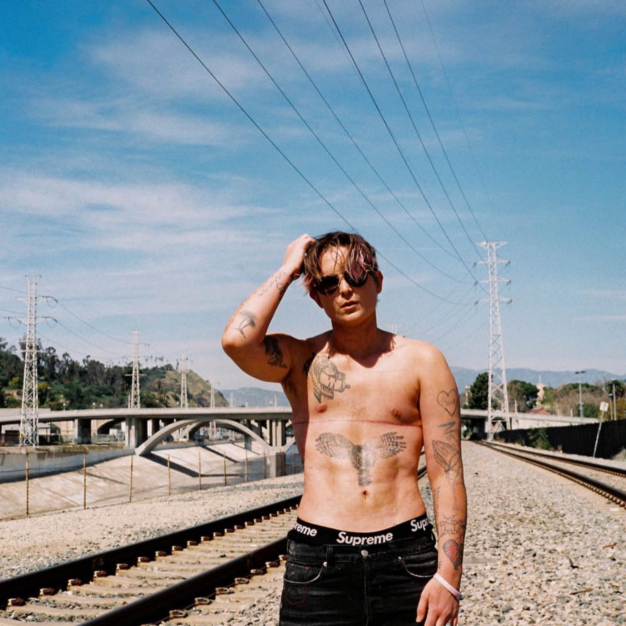 Nats Getty is a trans icon and activist. Photo: @natsgetty/Instagram
