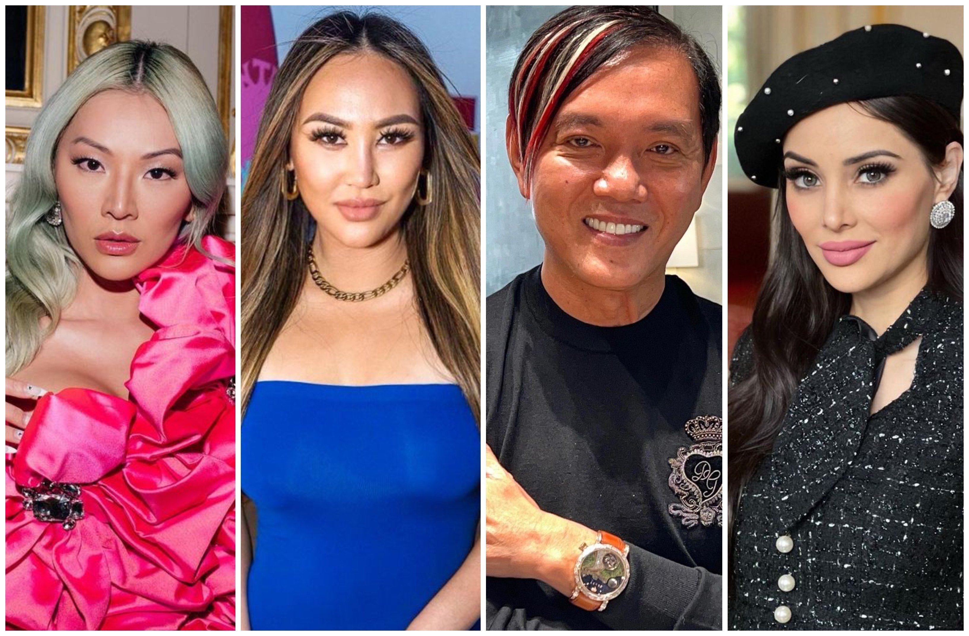 Tina Leung, Dorothy Wang, and couple Stephen and Deborah Hung (left to right) are all set to star in Netflix’s Bling Empire: New York. Photos: @stephenhungofficial, @dorothywang, @tinaleung, @deborahhung/Instagram