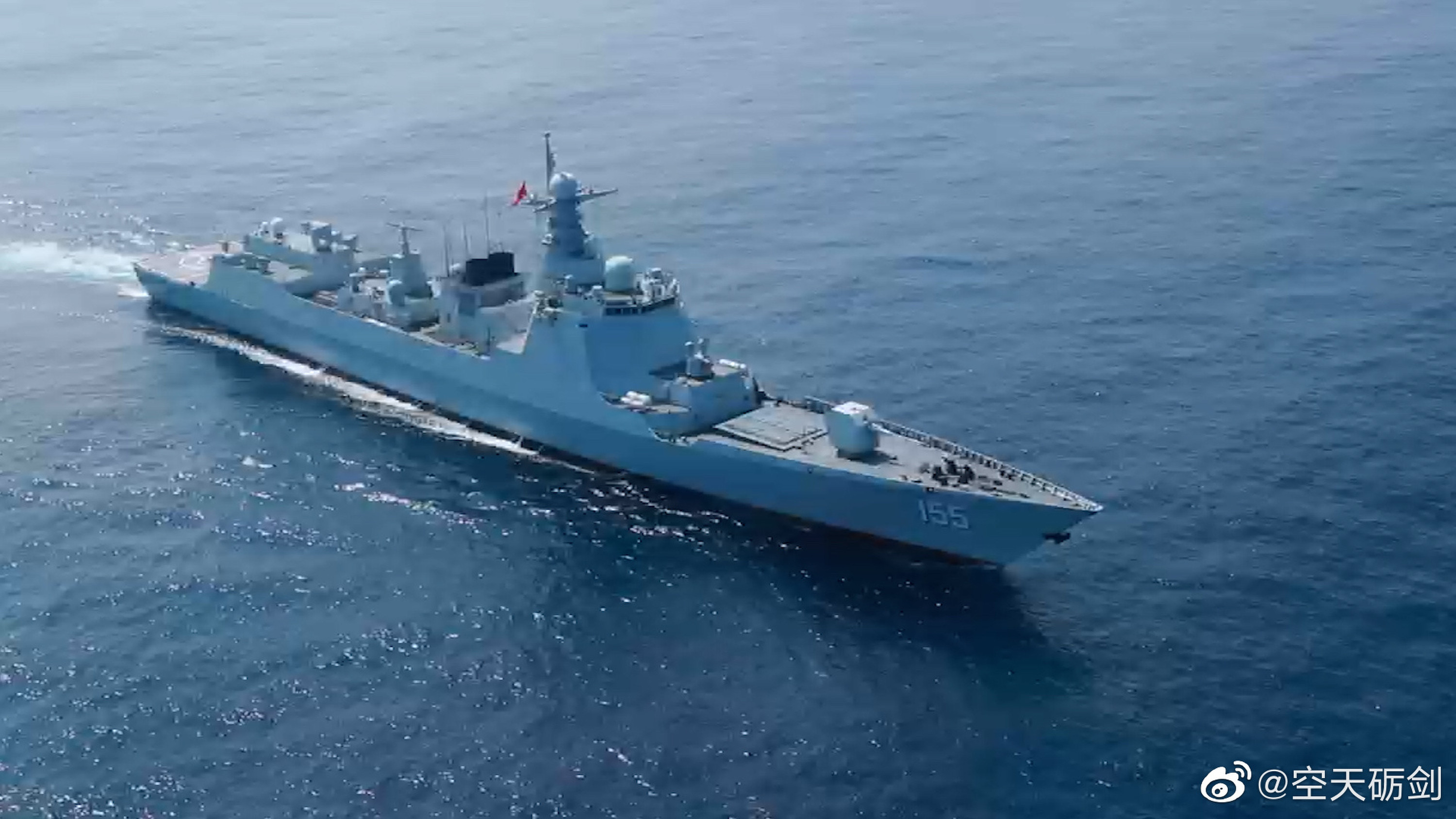 In August, the PLA Eastern Theatre Command staged joint training exercises off Taiwan and in their air space. Taiwan’s defence minister says the mainland has sent warships daily since August. Photo: Weibo
