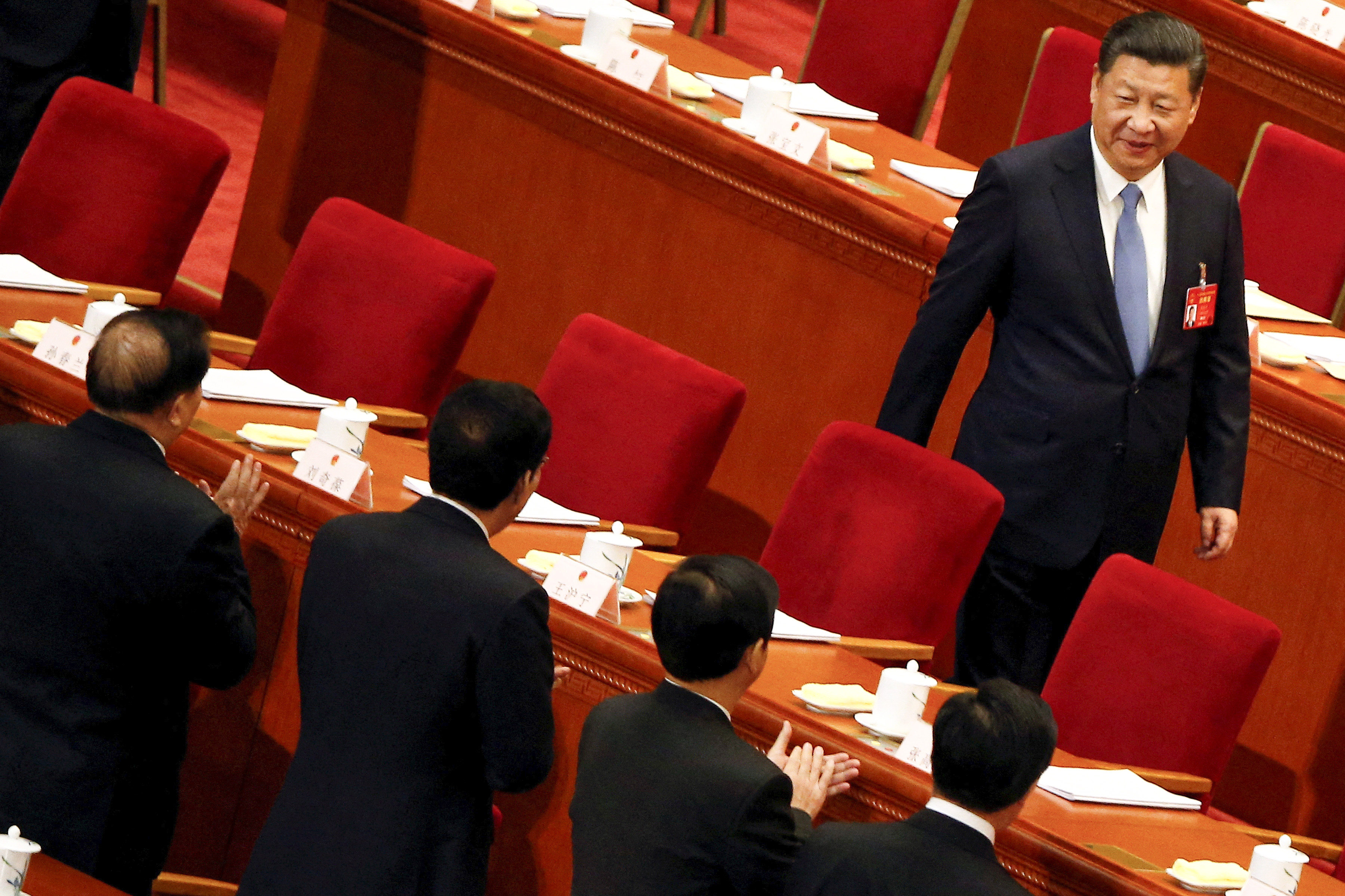 China’s 20th party congress is expected to approve constitutional amendments to elevate President Xi Jinping’s status to China’s “core” leader. Photo: Reuters 