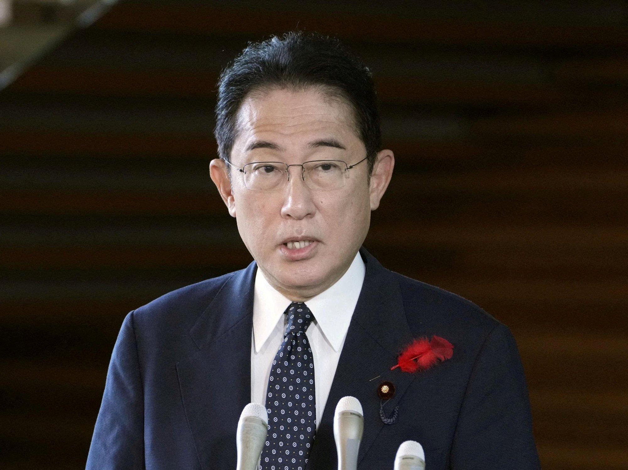 Japan’s Prime Minister Fumio Kishida. Photo: Kyodo via Reuters