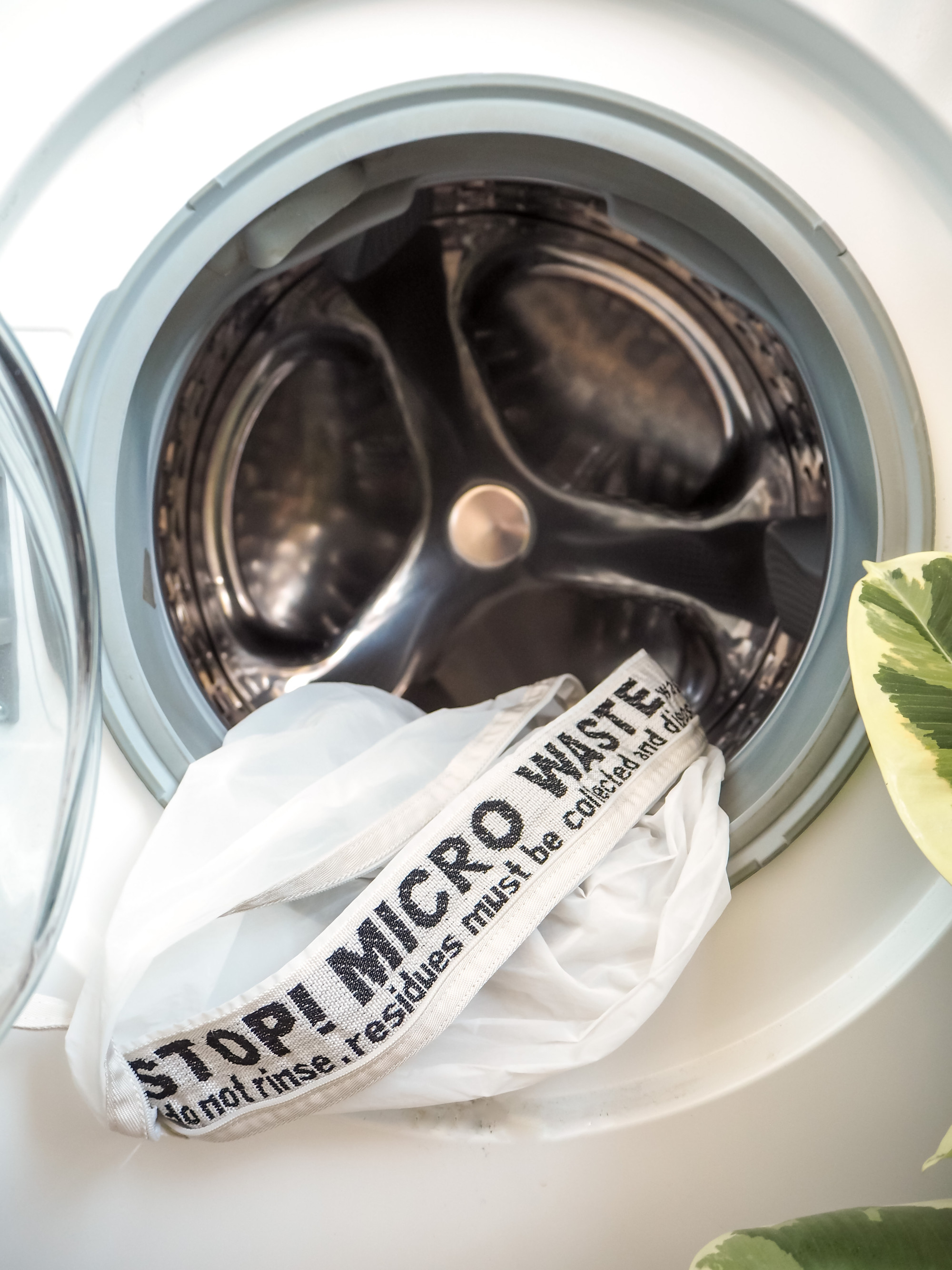 A laundry bag for capturing microfibres released from synthetic textile products. Photo: Shutterstock