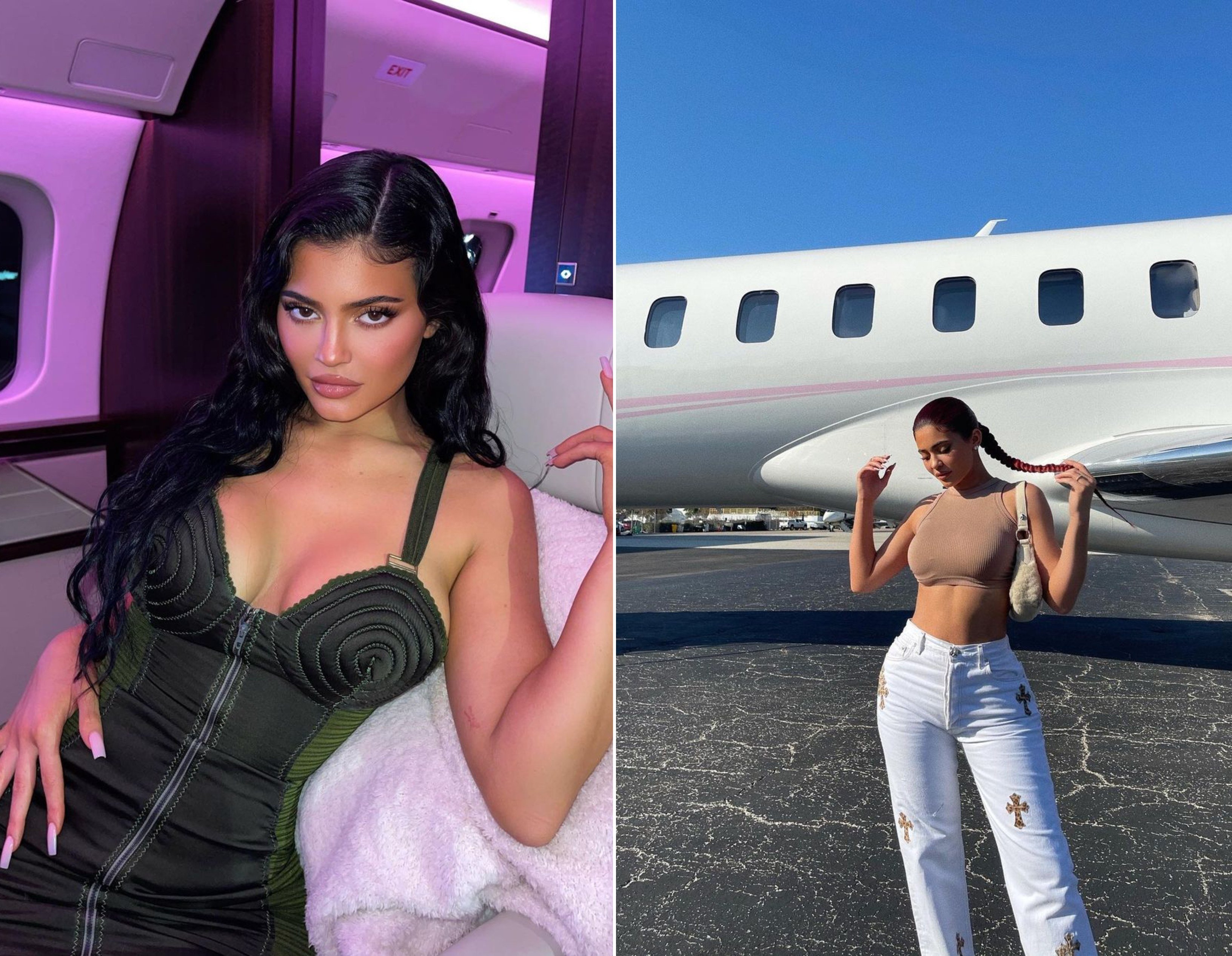 Kylie Jenner sure knows how to live the high life. Photos: @kyliejenner/Instagram

