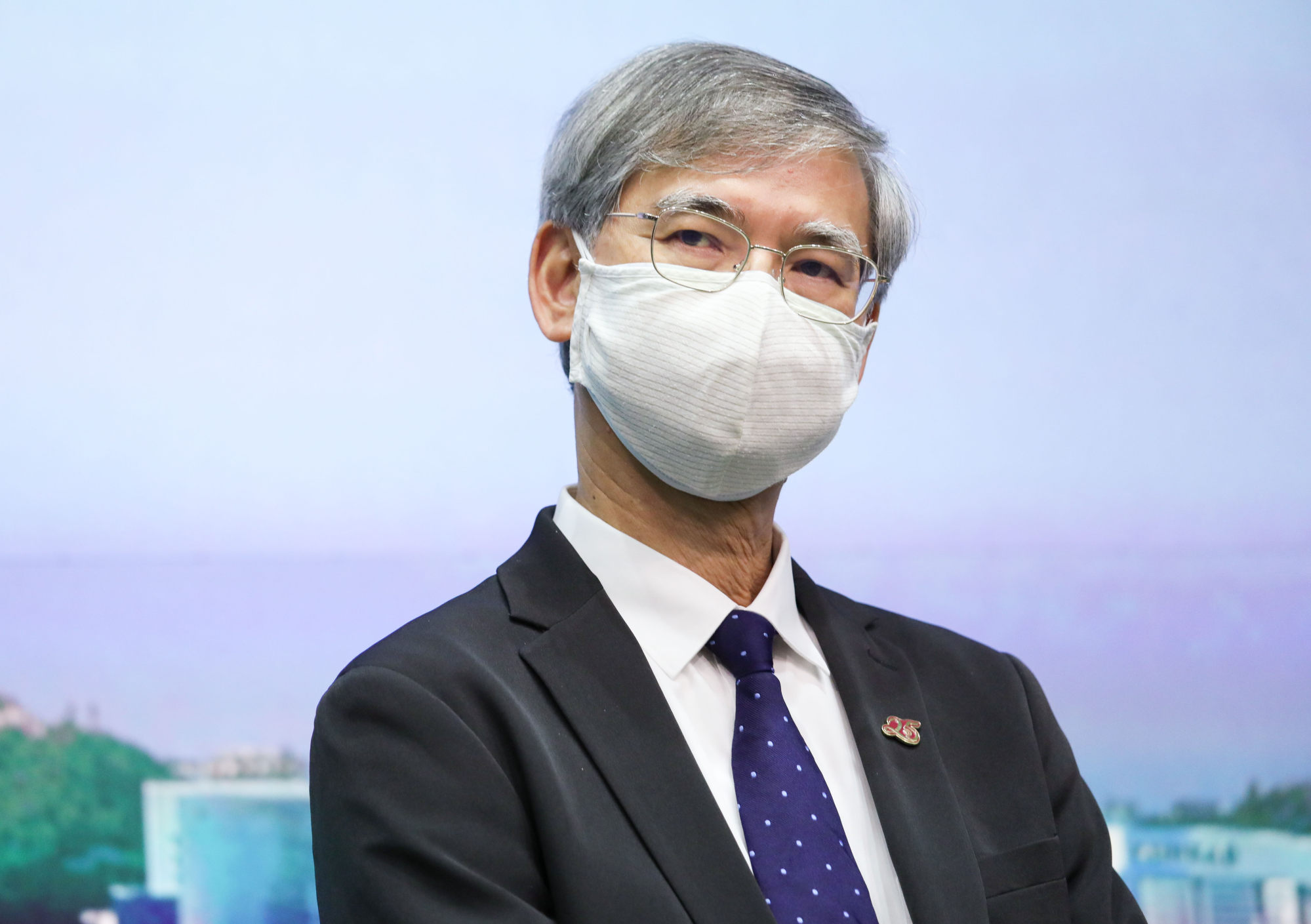 Former Hong Kong labour minister Law Chi-kwong, Photo: Yik Yeung-man