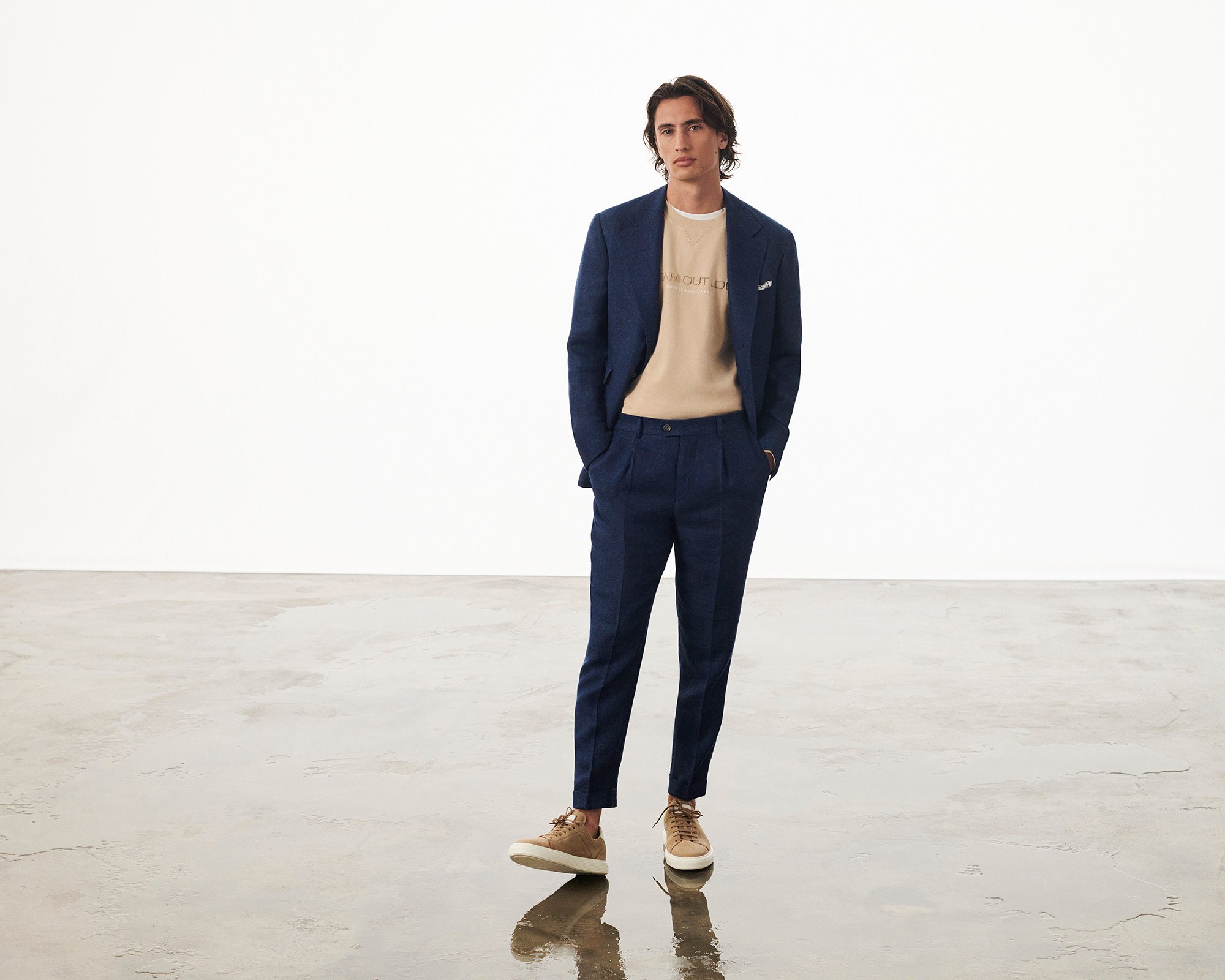 Step out in style with Brunello Cucinelli's spring/summer 2023