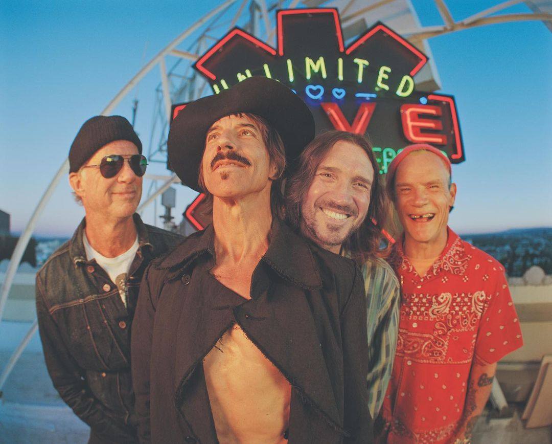 The Red Hot Chili Peppers is a Californian band formed in 1983. Photo: @chilipeppers/Instagram 