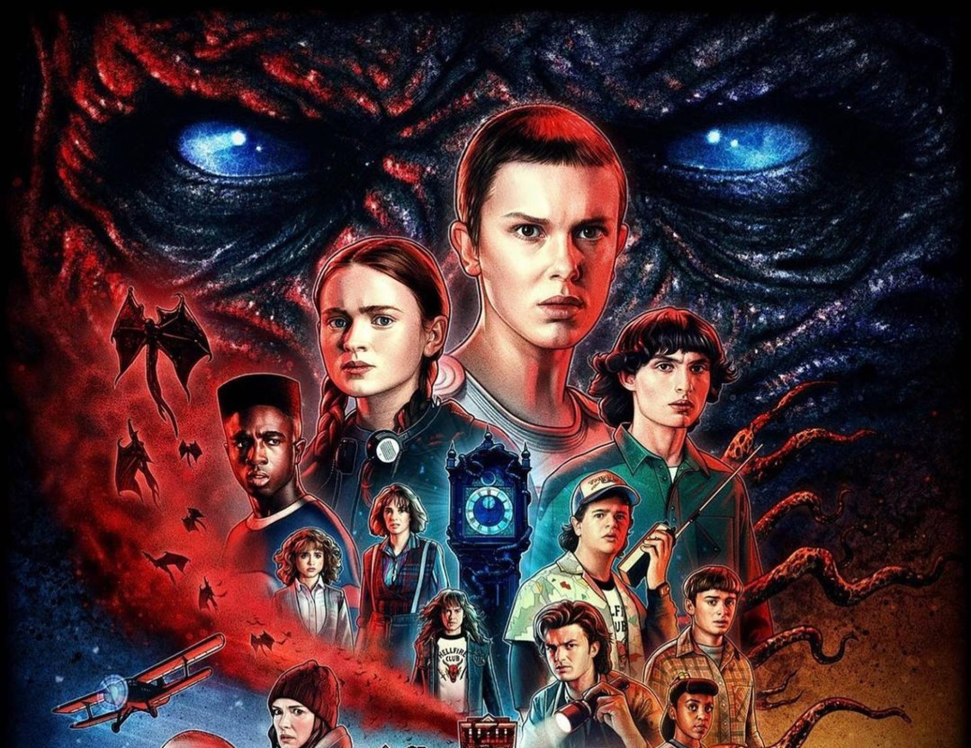 The ones who live 2024. Stranger things 4 poster.