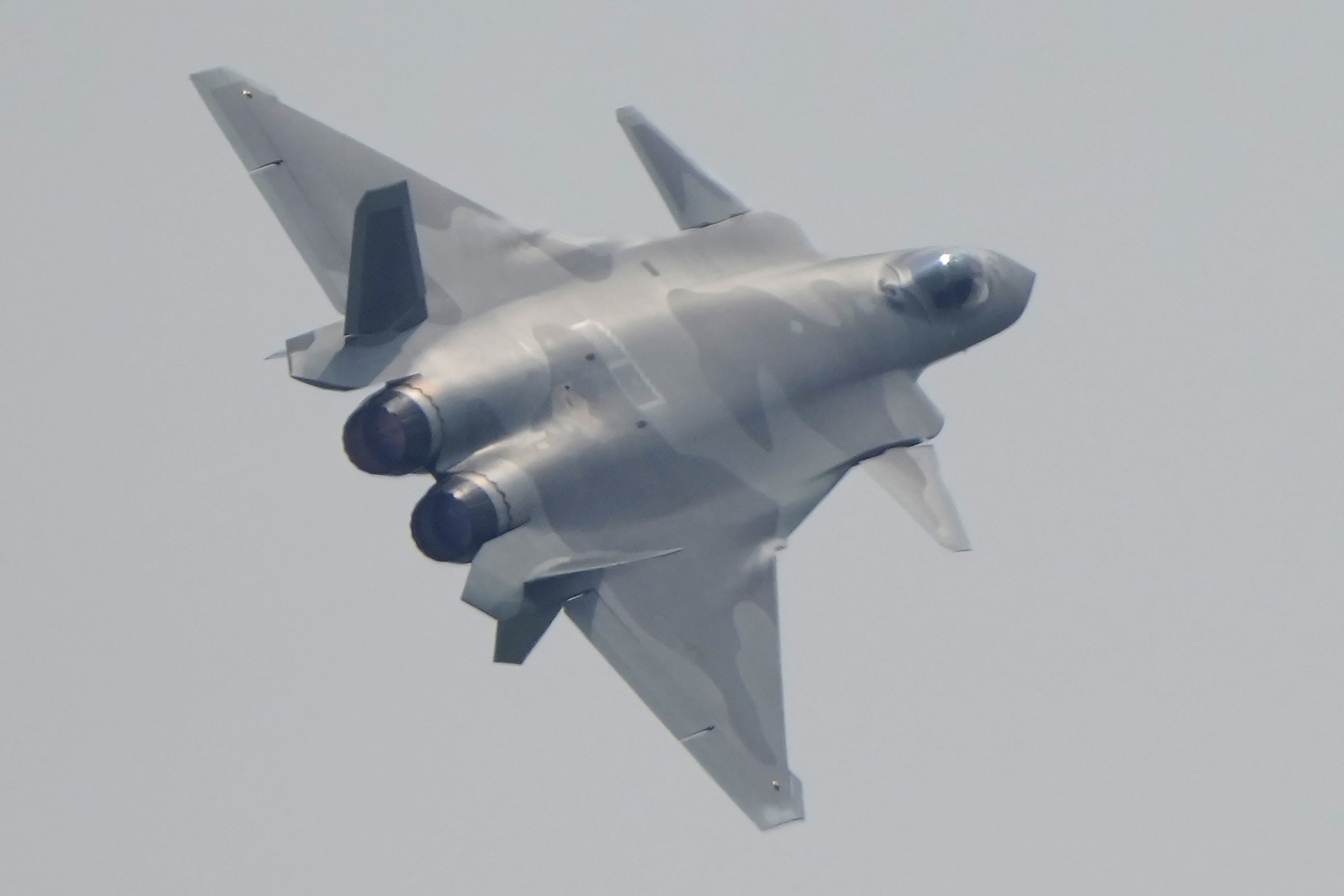 The J-20 stealth fighter, also known as the “Mighty Dragon”, is China’s most advanced fighter jet. Photo: AP 