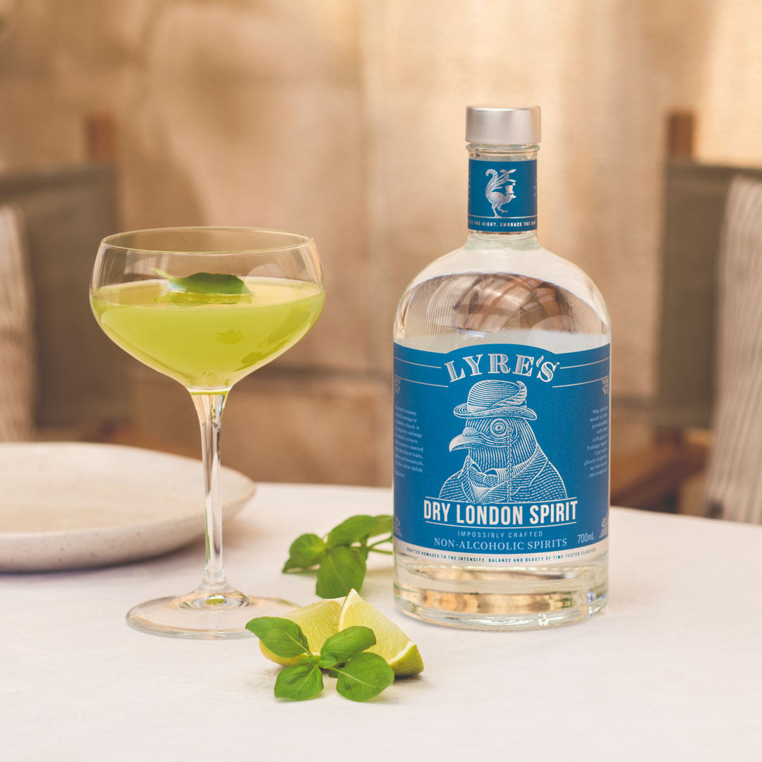 Lyre’s Dry London Spirit non-alcoholic gin. As more drinkers go alcohol-free, companies are reacting with ever-more convincing non-alcoholic beers, spirits and wines. But can these healthier alternatives ever really capture the magic of the boozy originals? Photo: Lyre’s