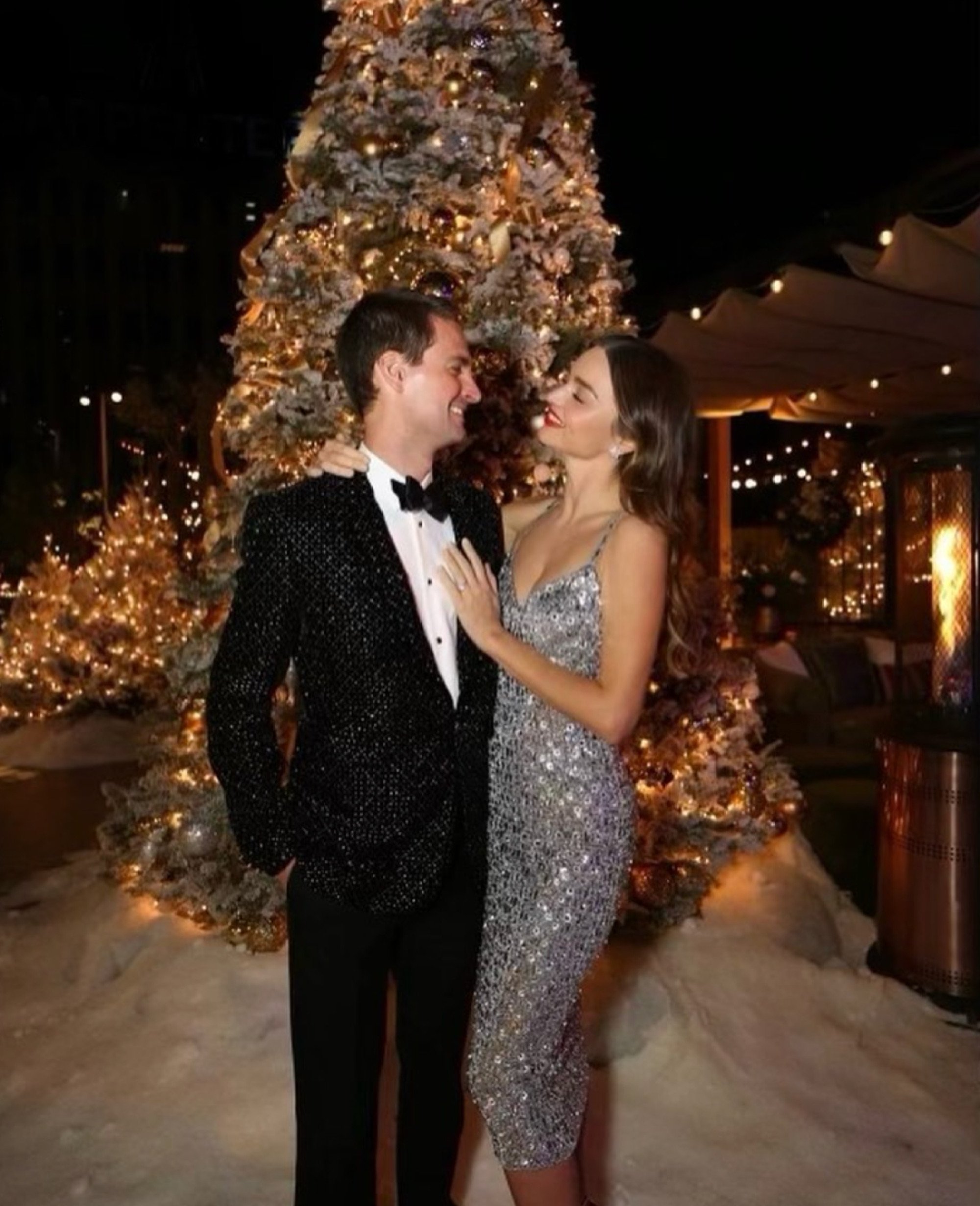 Miranda Kerr Shares Photo of the Moment She Met Evan Spiegel, spiegel 