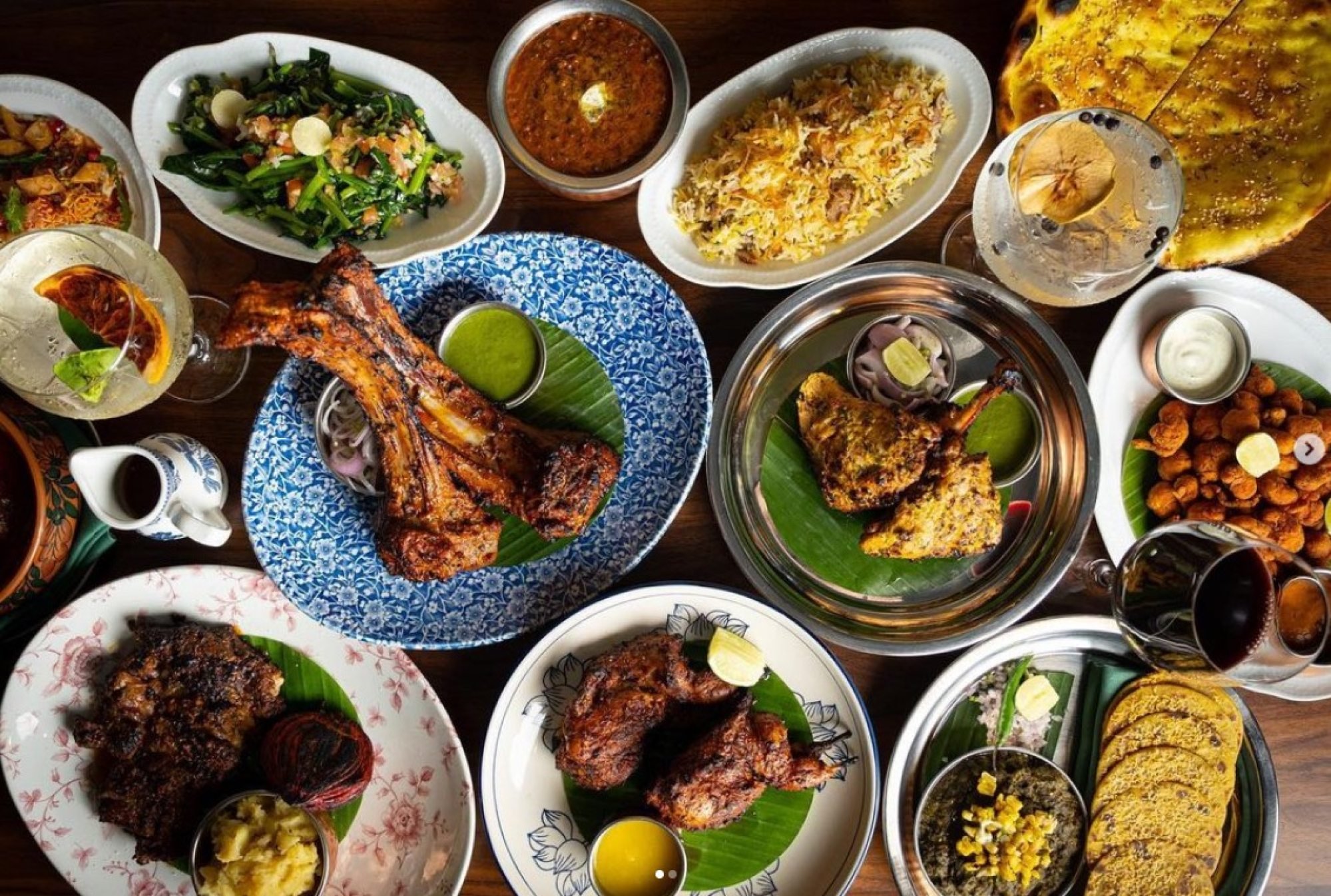 A selection of dishes at New Punjab Club. Photo: Instagram/@newpunjabclub