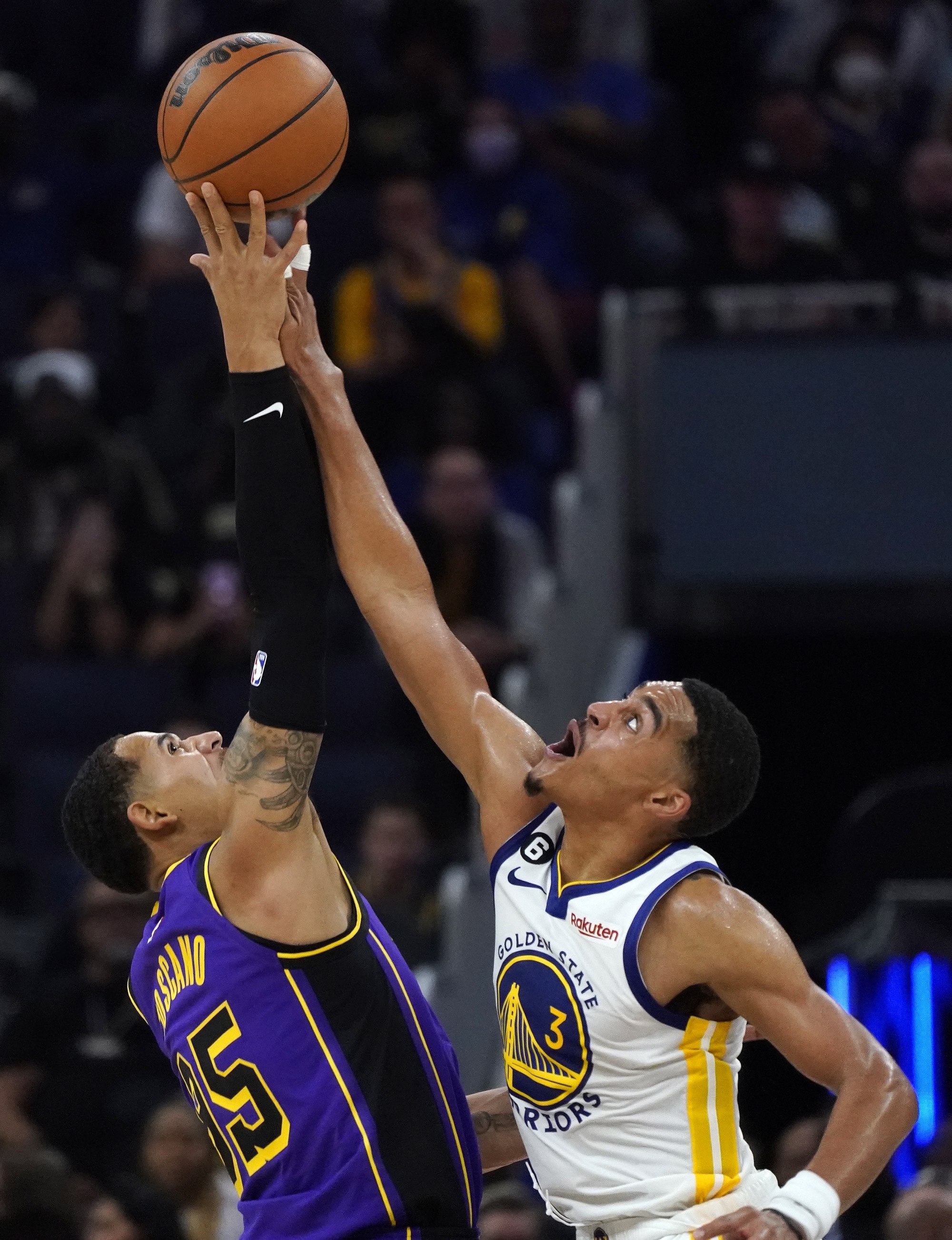 GS Warriors 109 vs 123 LA Lakers NBA opening night summary:, stats