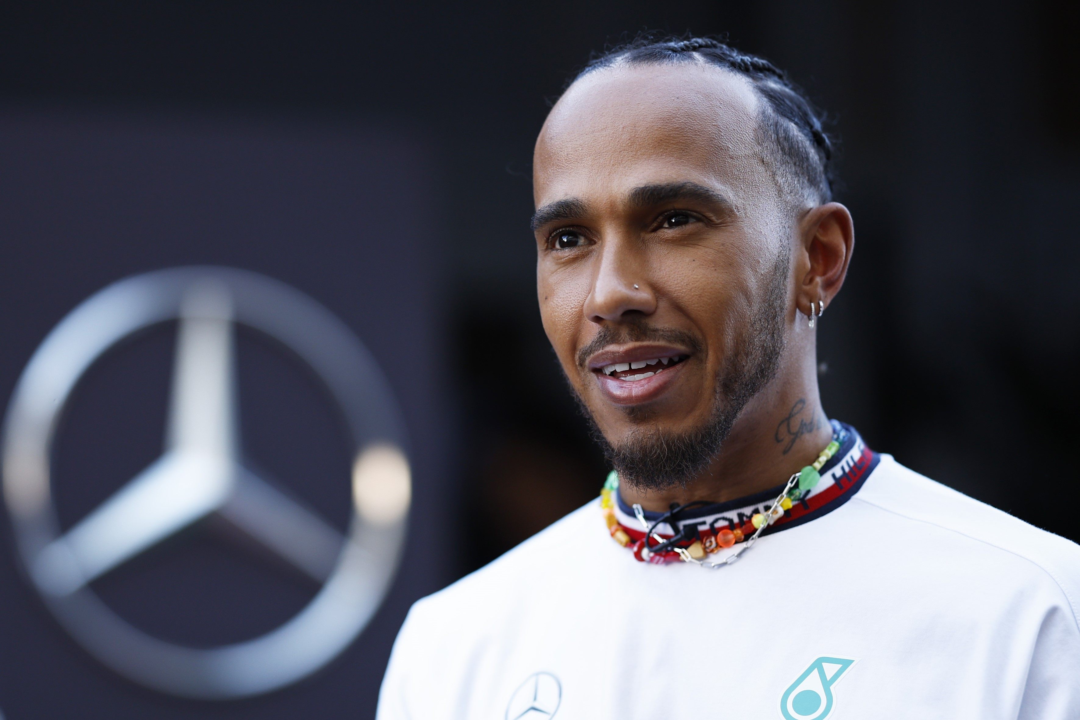 Lewis Hamilton has warned against a light punishment for Red Bull’s breach of the budget cap. Photo: AFP