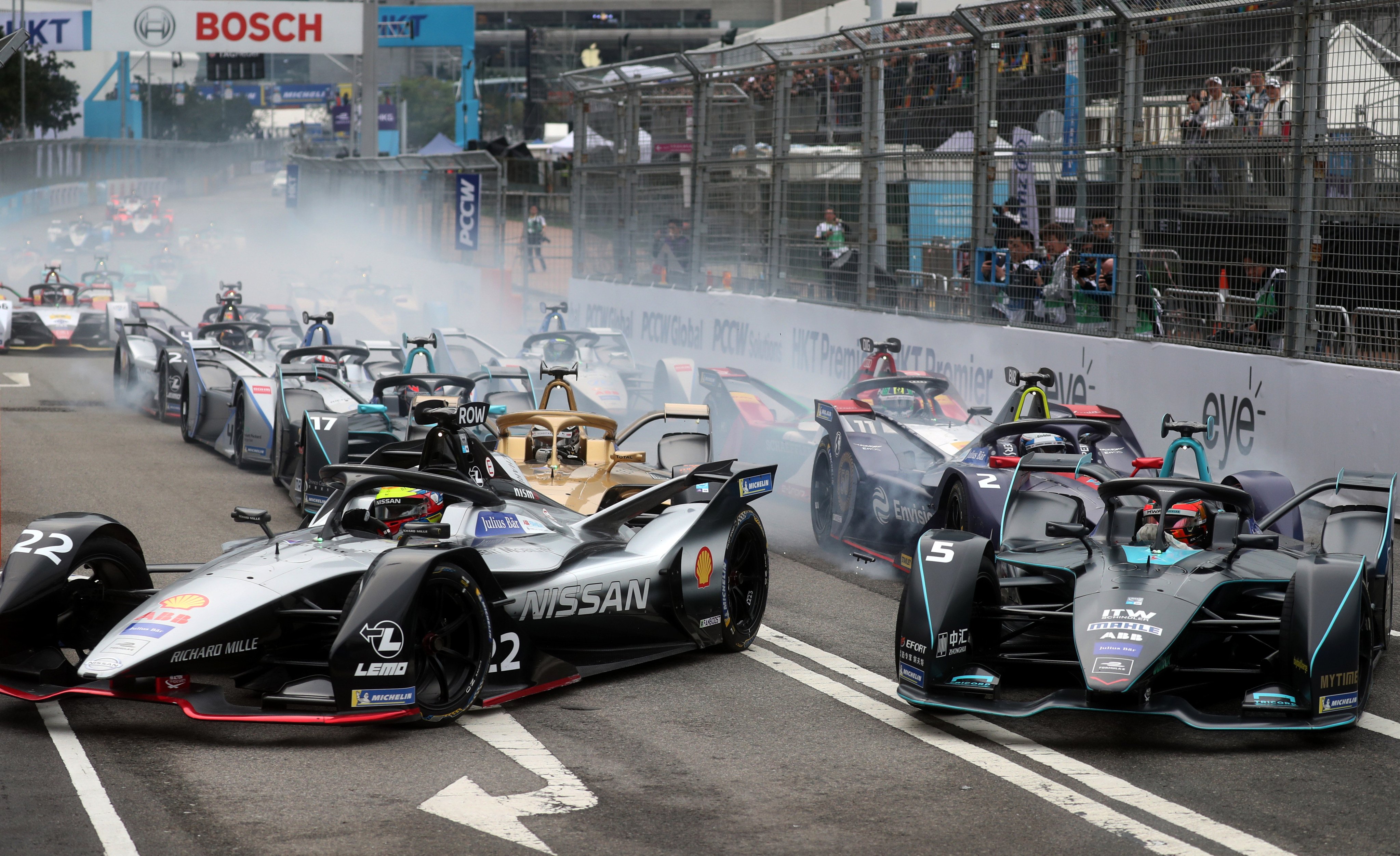 E-Prix last appear in the Central Harbourfront circuit in 2019. Photo: Sam Tsang