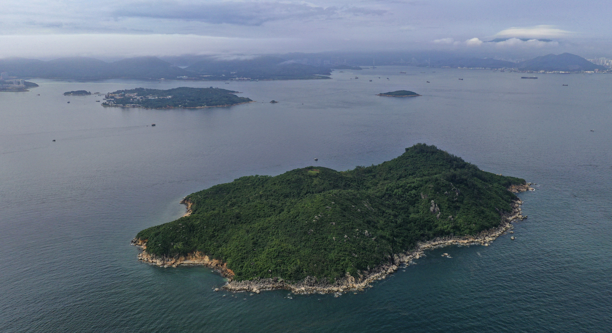 Artificial islands will be built in waters off Lantau. Photo: Martin Chan