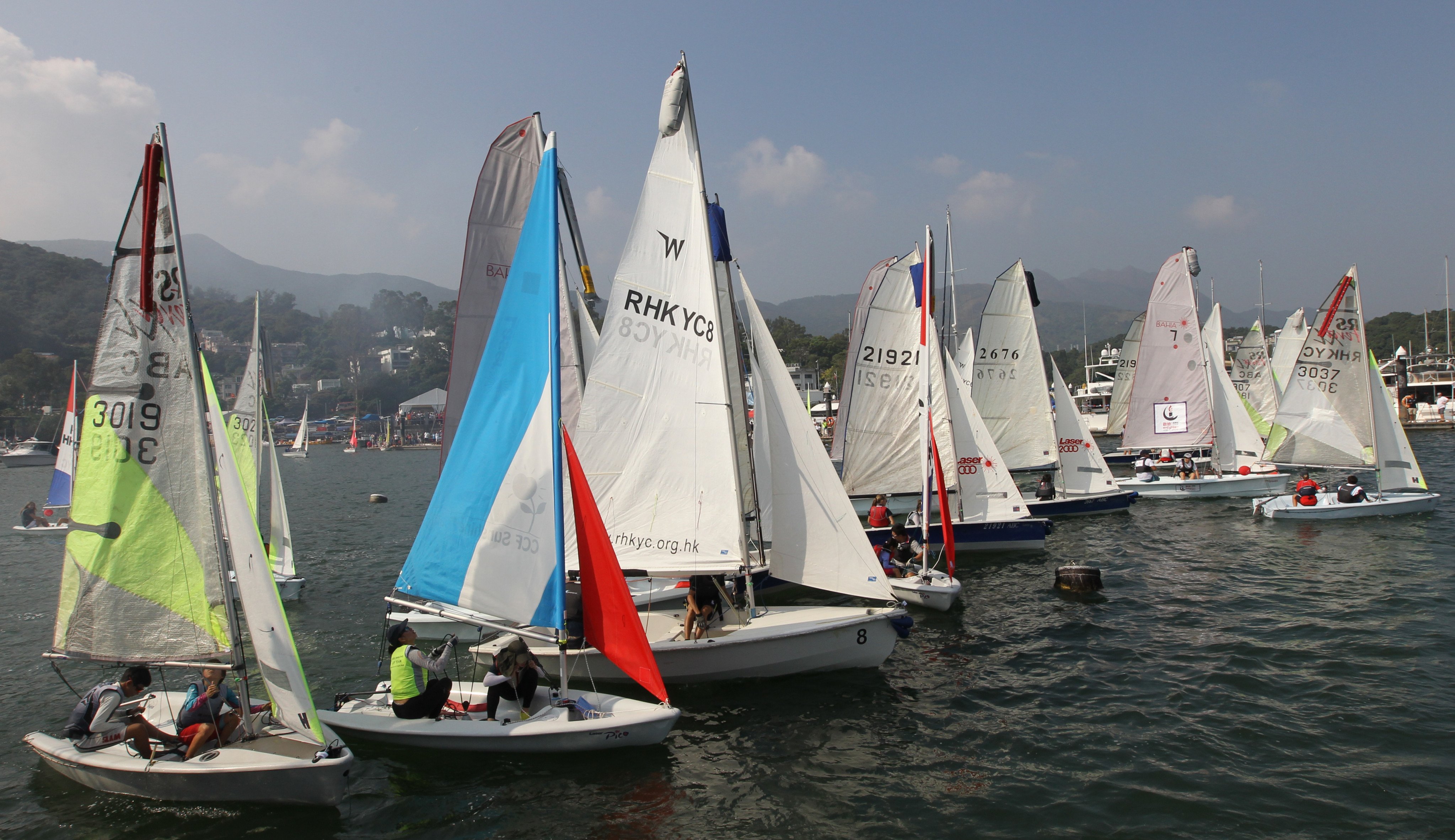 The annual 24-hour charity Dinghy Race returns this this weekend. Photo: SCMP