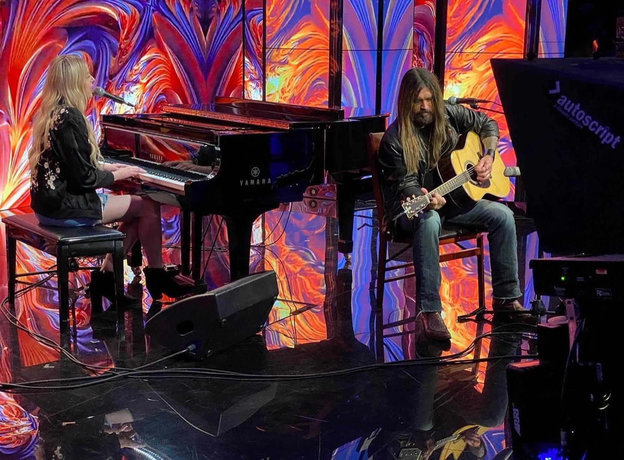 Firerose has said that Billy Ray Cyrus is very supportive of her music. Photo: @firerose/Instagram