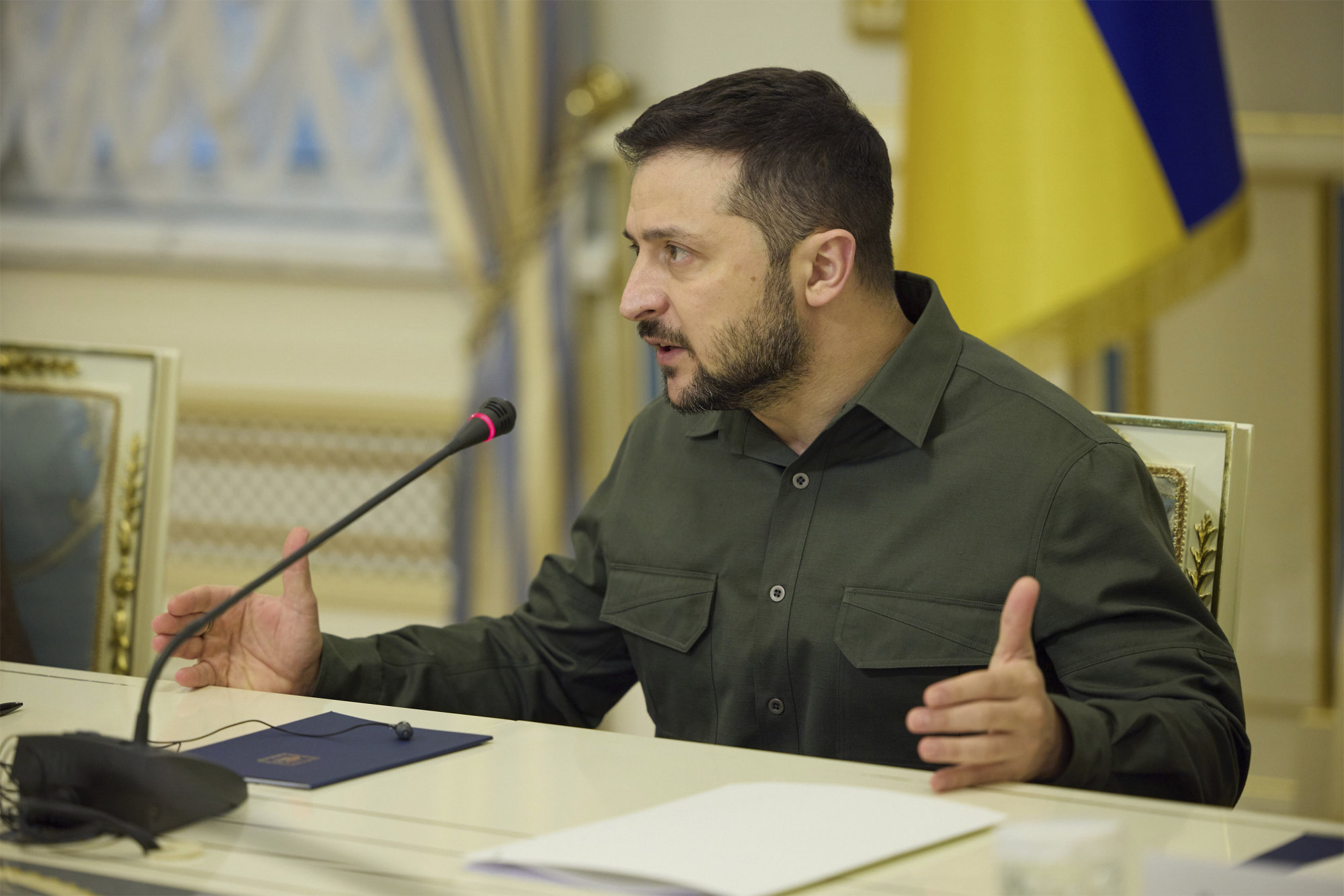 Ukrainian President Volodymyr Zelensky. Photo: Planet Pix via Zuma Press Wire / dpa