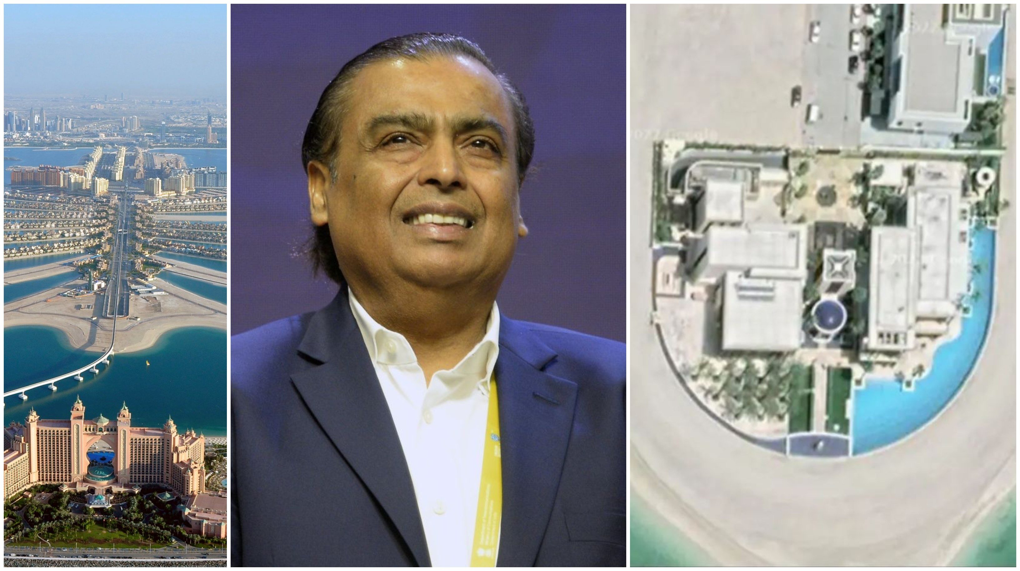 Mukesh Ambani just dropped another US$163 million on real estate in Dubai. Photos: Google Maps, Reuters, Bloomberg