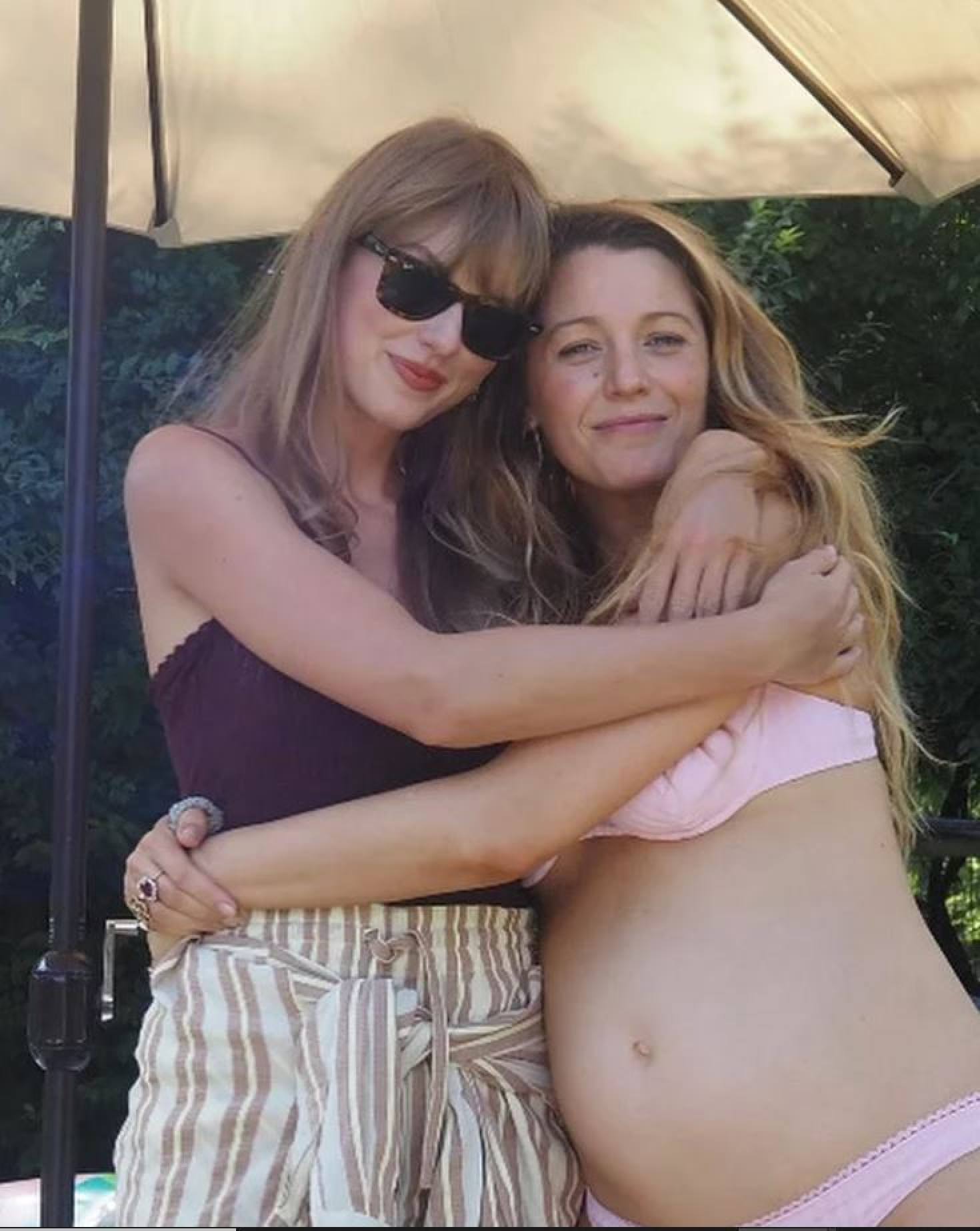 Taylor Swift and Blake Lively pictured in a recent photo uploaded by the Gossip Girl alum. Photo: @blakelively/Instagram