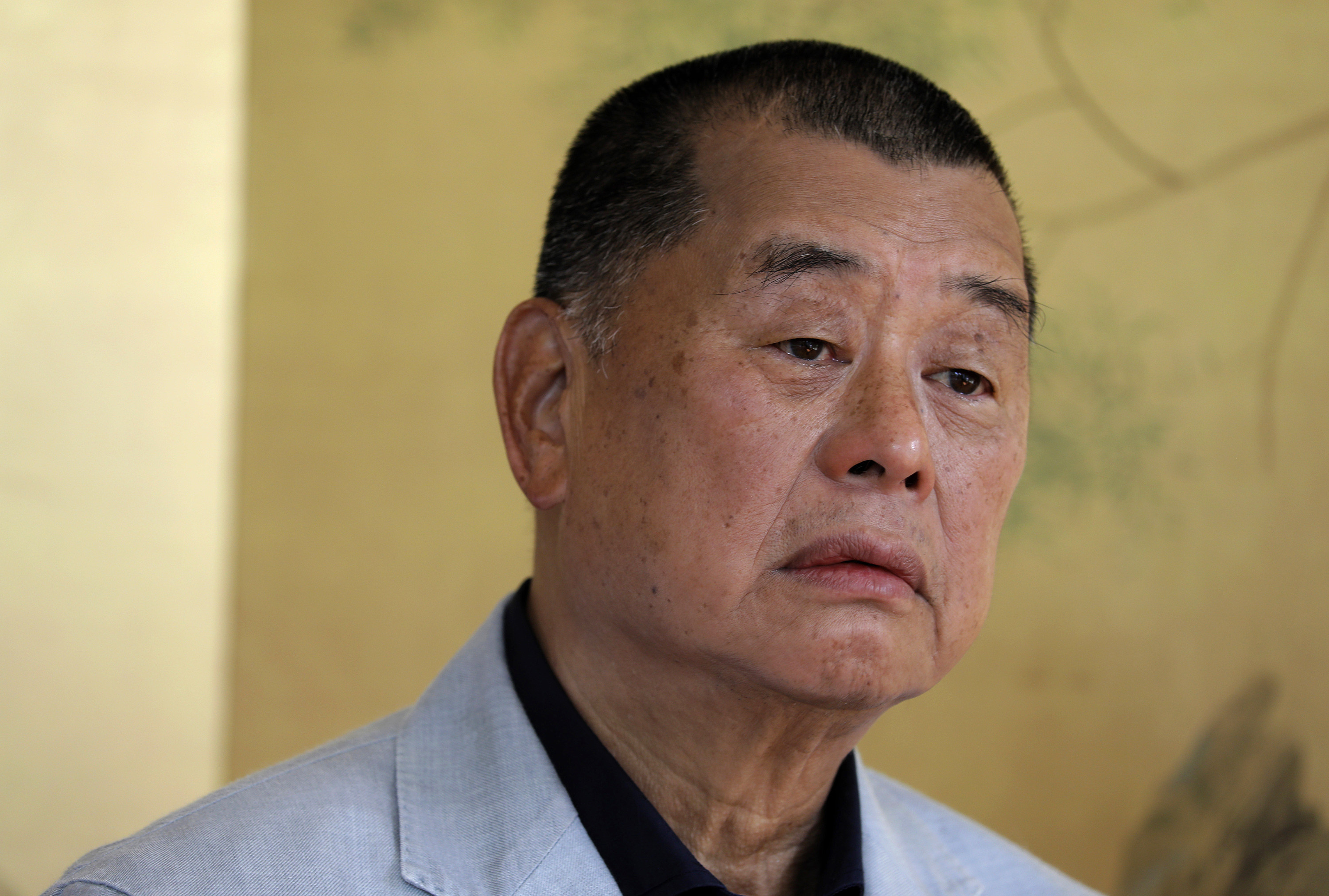 Media publisher Jimmy Lai during an interview in Hong Kong in 2020. Lai was found guilty on Tuesday of fraud, the latest in a series of prosecutions involving his now-defunct newspaper, Apple Daily. Photo: AP
