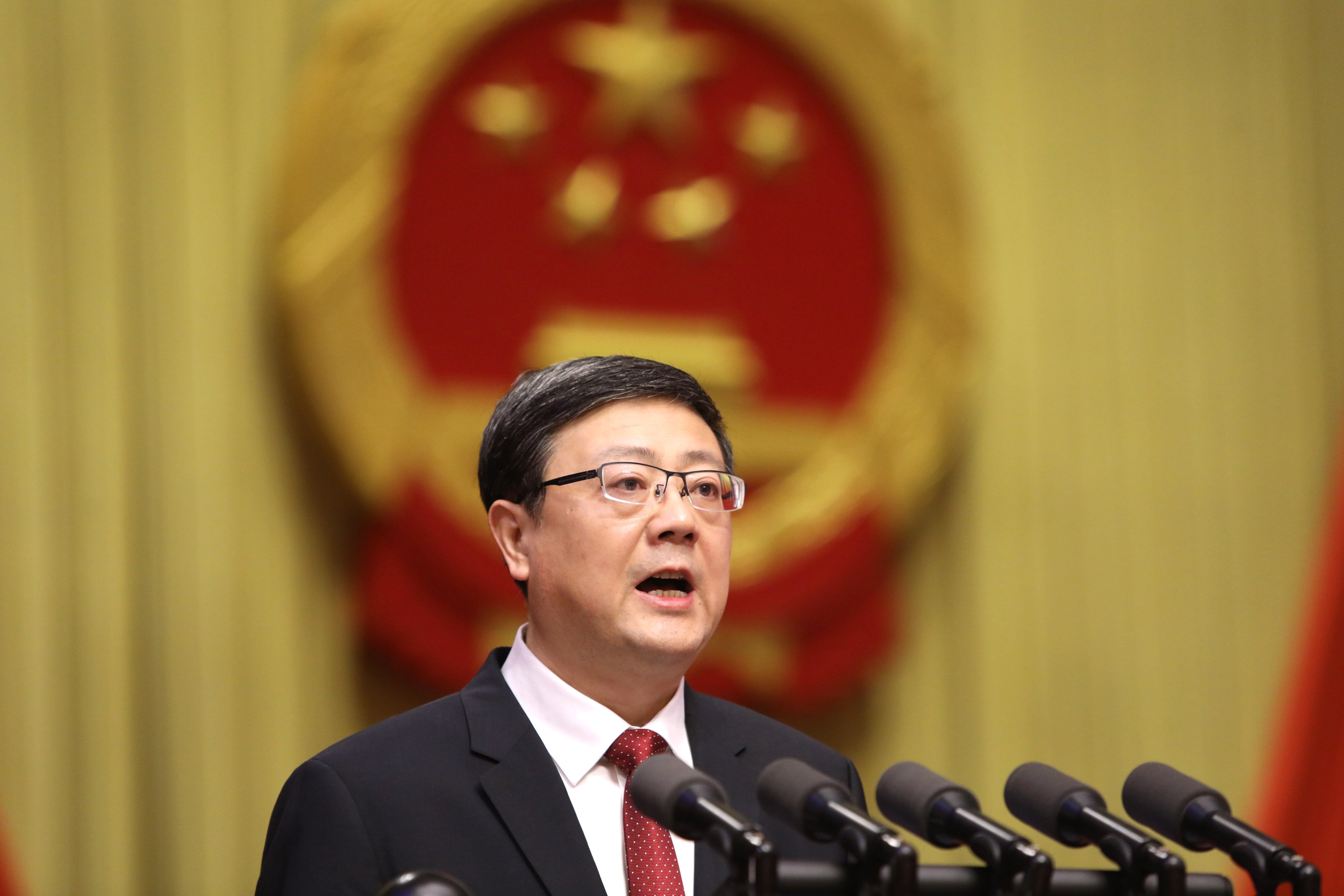 Chen Jining has been appointed party secretary of Shanghai. Photo: Simon Song
