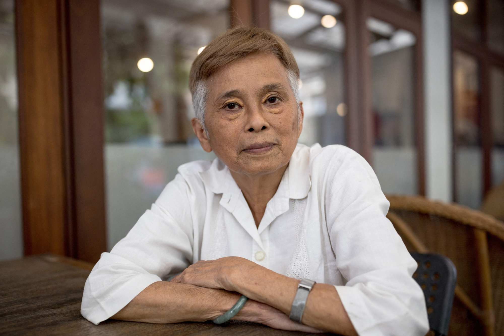 Chalida Tajaroensuk, head of human rights association People’s Empowerment Foundation, says more than 50 Uyghurs are languishing in Thai immigration centres facing an uncertain future. Photo: AFP