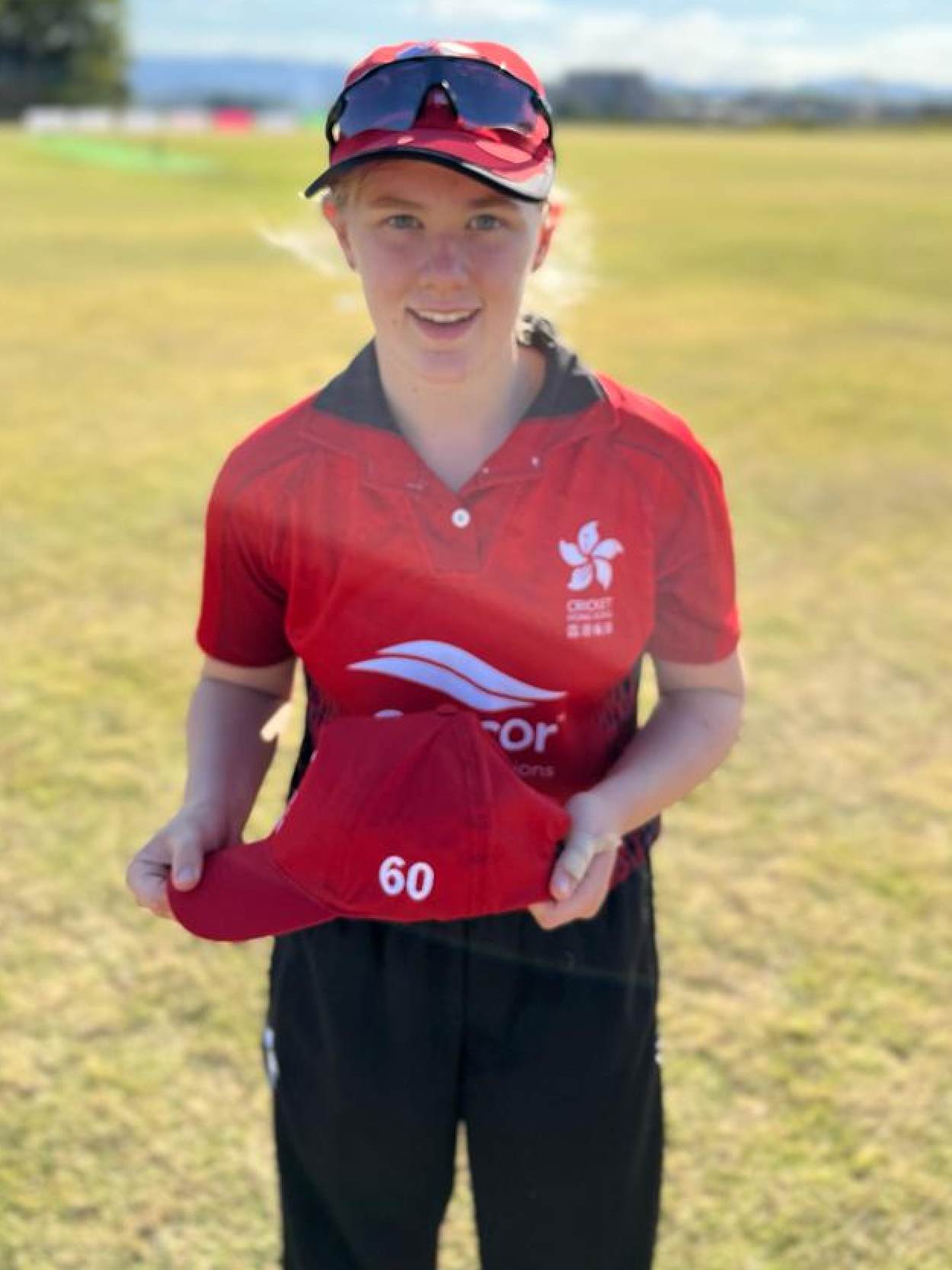 Georgina Bradley made her international T20 debut in Japan. Photo: Cricket Hong Kong
