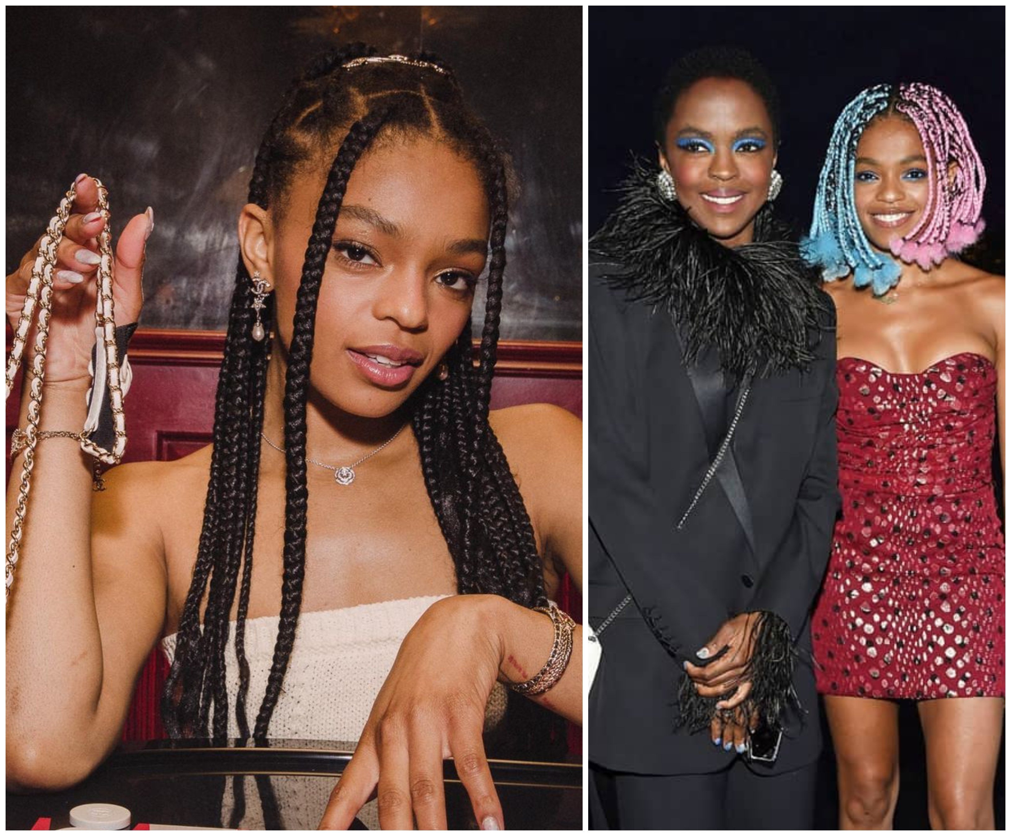 Bob Marley’s controversial granddaughter, Selah Marley, is the daughter of Lauryn Hill. Photos: @selah/Instagram