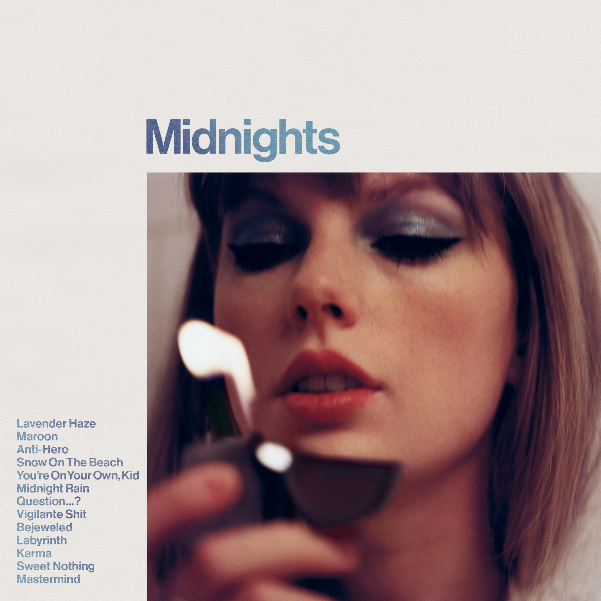 “Midnights” by Taylor Swift. Photo: Republic Records via AP