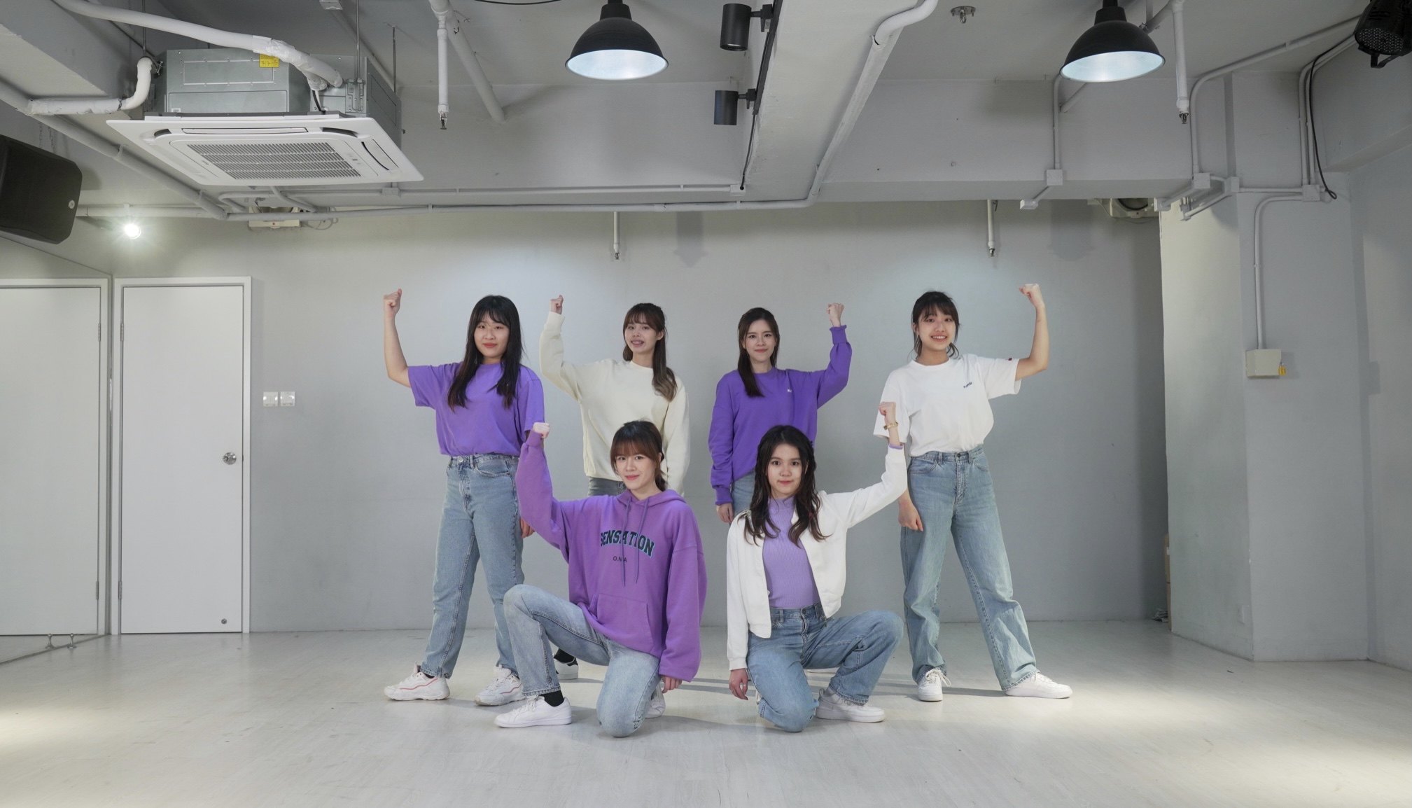Chocomint HK are a Hong Kong-based cover dance crew who are taking part in “K-pop in public”, a popular trend on social media platforms such as YouTube. Photo: Chocomint HK