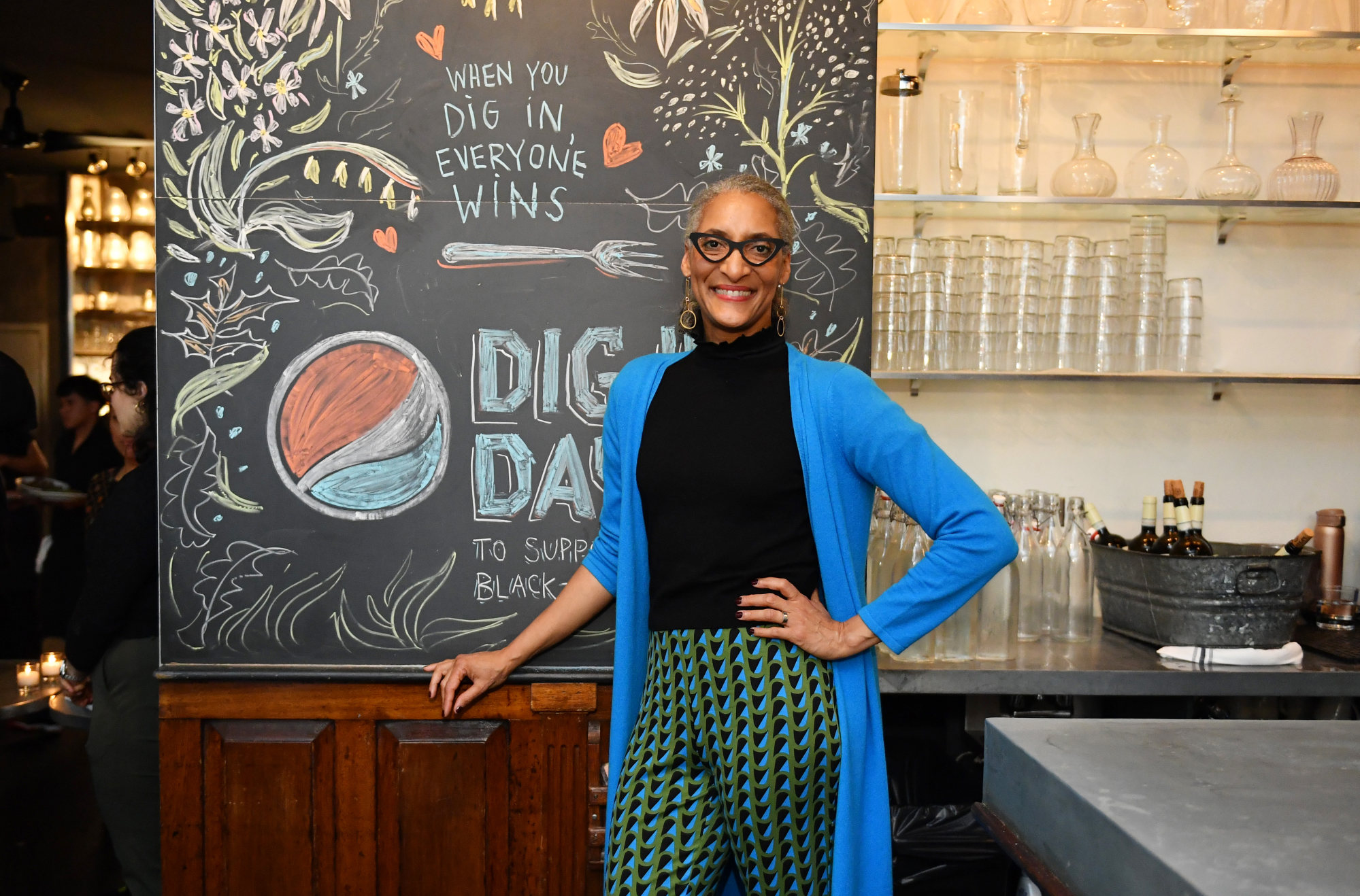 Celebrity chef Carla Hall. Photo: Getty Images