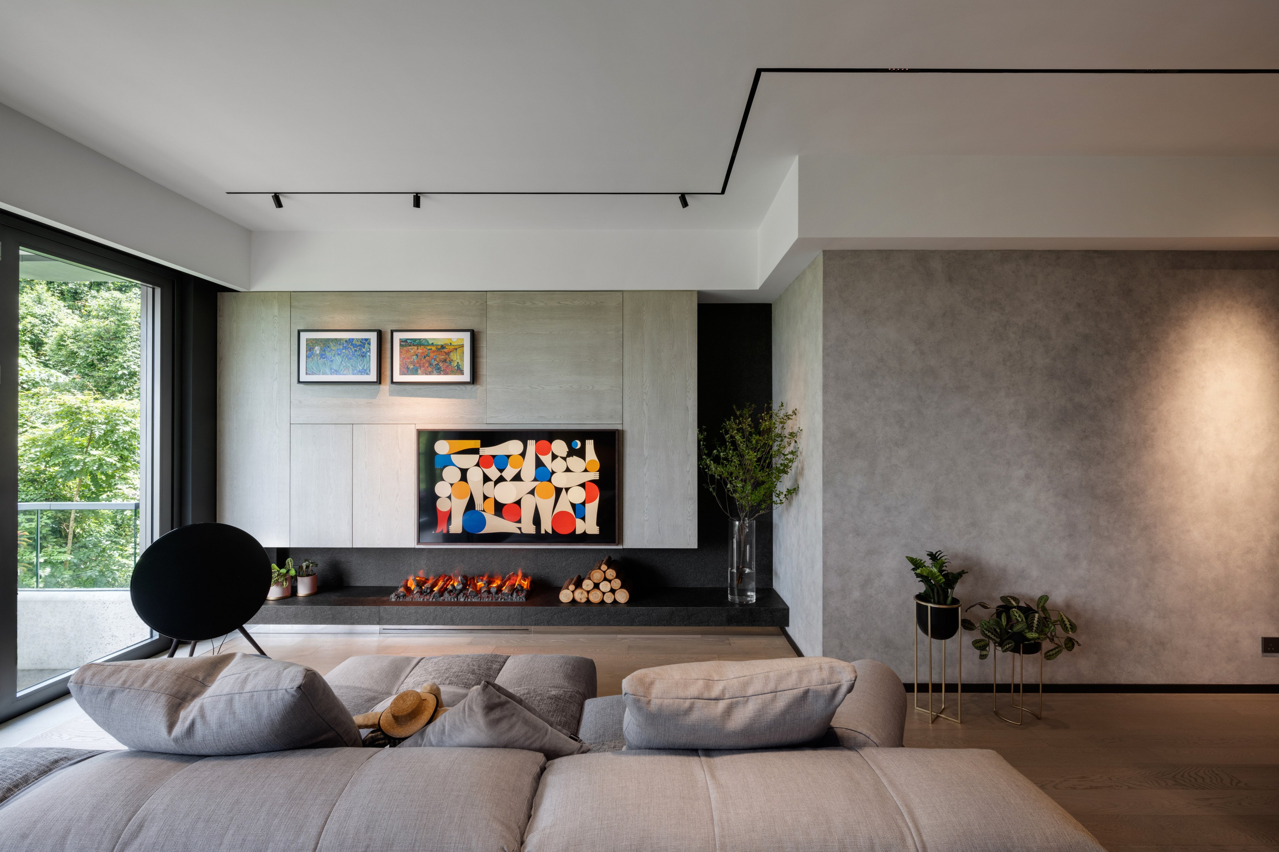 Bringing a taste of Japan to Hong Kong’s New Territories, a tech investor’s 1,700 sq ft flat is an oasis of calm. Photo: Steven Ko