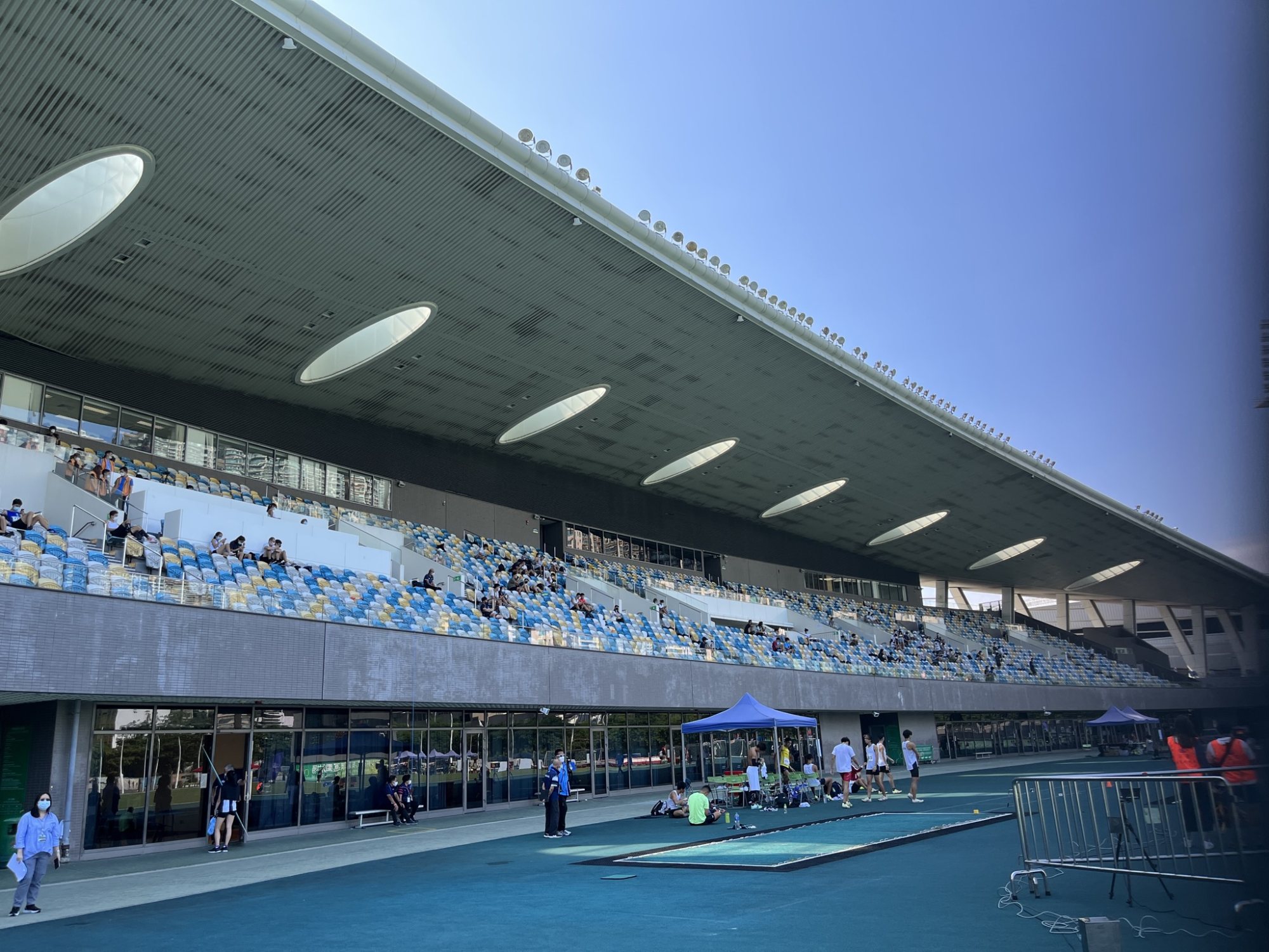 Tseung Kwan O Sports Ground main stadium. Photo: Shirley Chui