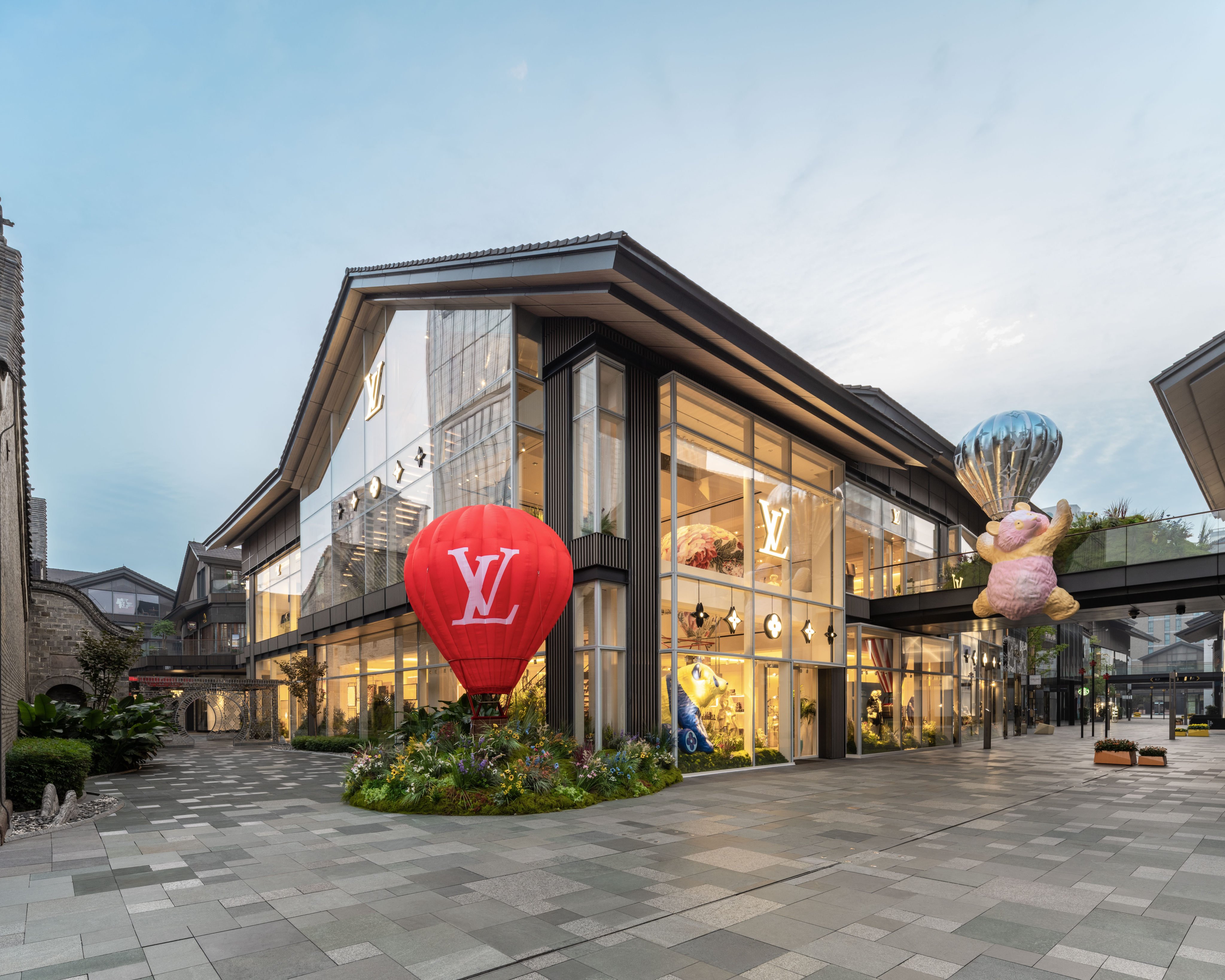 Louis Vuitton’s restaurant in Chengdu is located near its new flagship store in Taikoo Li. Photo: Handout