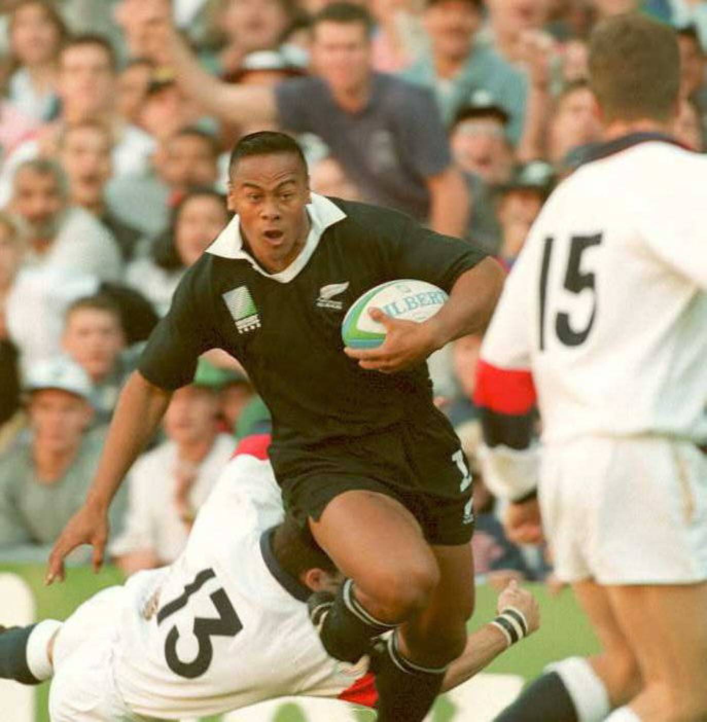 Jonah Lomu destroyed England in the 1995 World Cup, but was already established in Hong Kong. Photo: AFP
