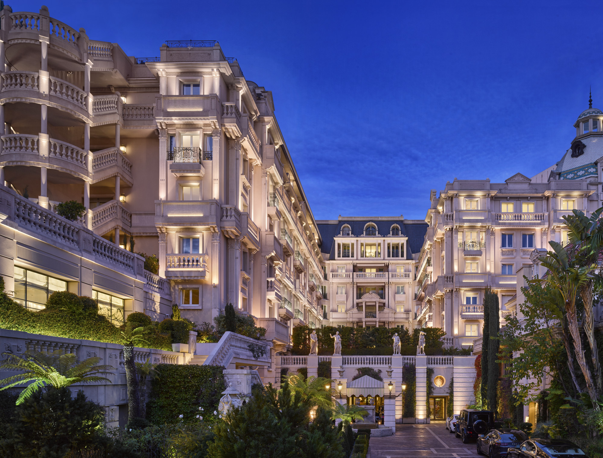 Exterior of the Hotel Métropole. Photo: Metropole Hotel Monte Carlo