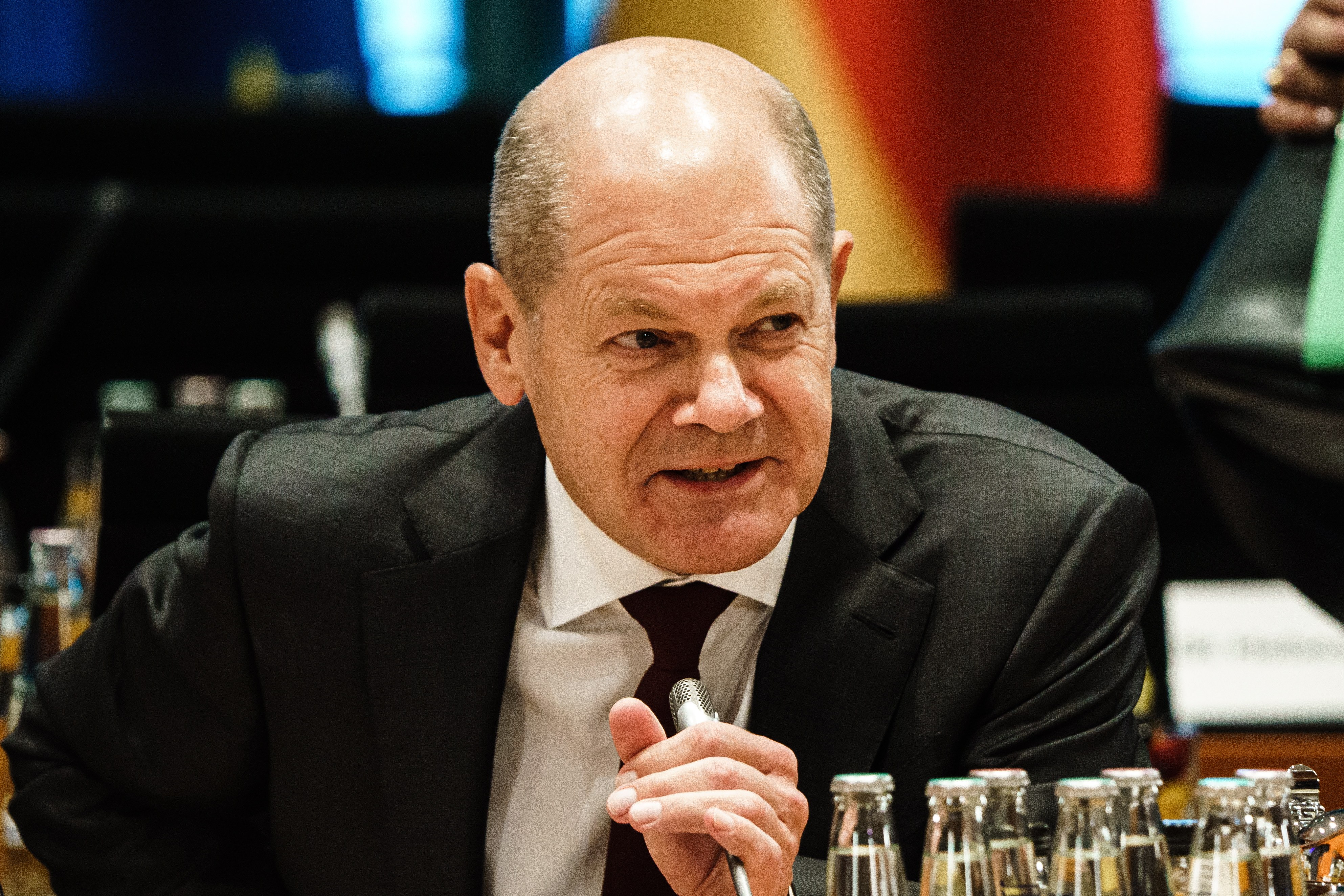 German Chancellor Olaf Scholz will be the first Western European leader to visit Beijing since before the pandemic. Photo: EPA-EFE