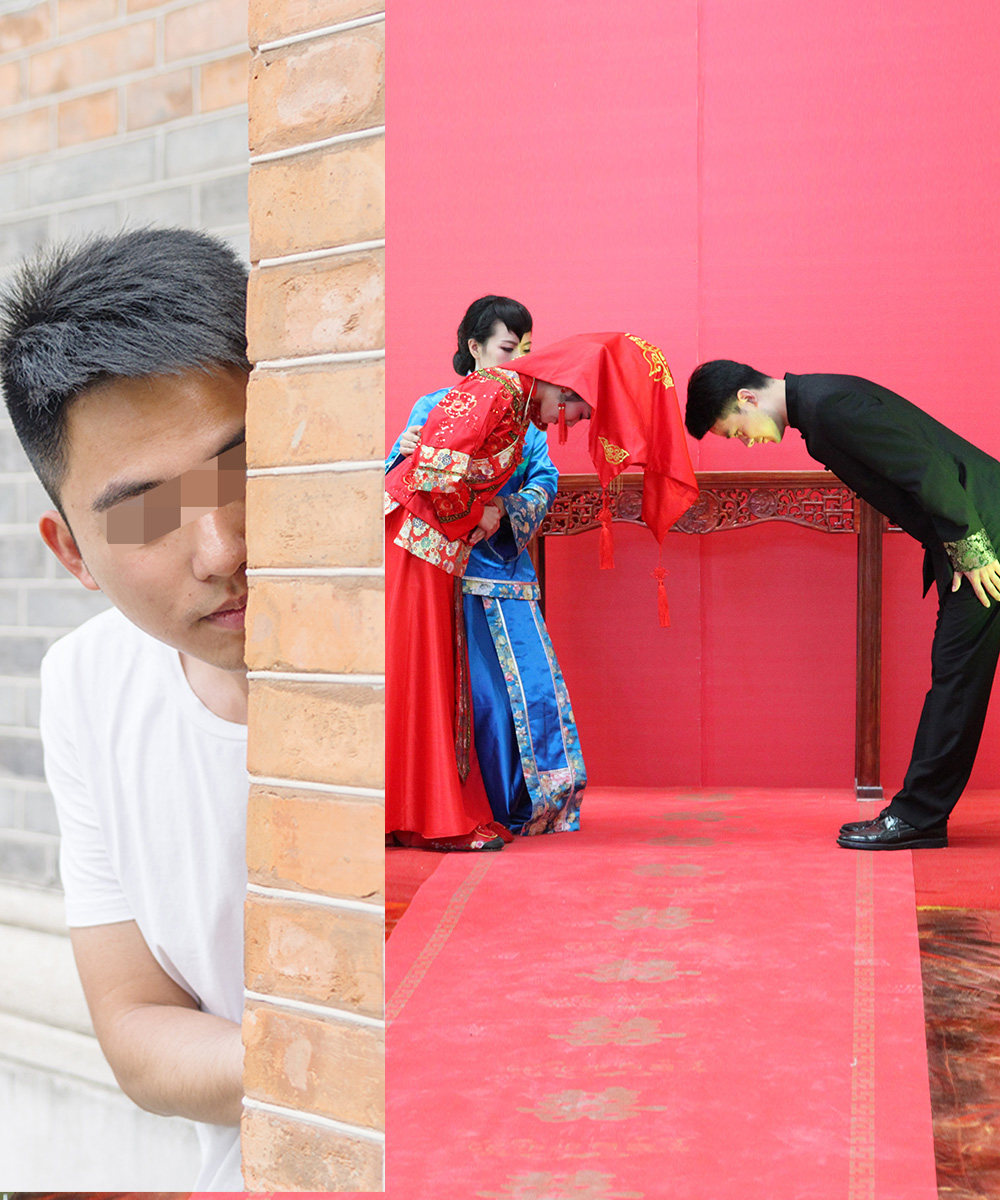 A recent wedding in China sparked a debate about an old tradition of the brother hiding during the ceremony. Photo: SCMP Composite