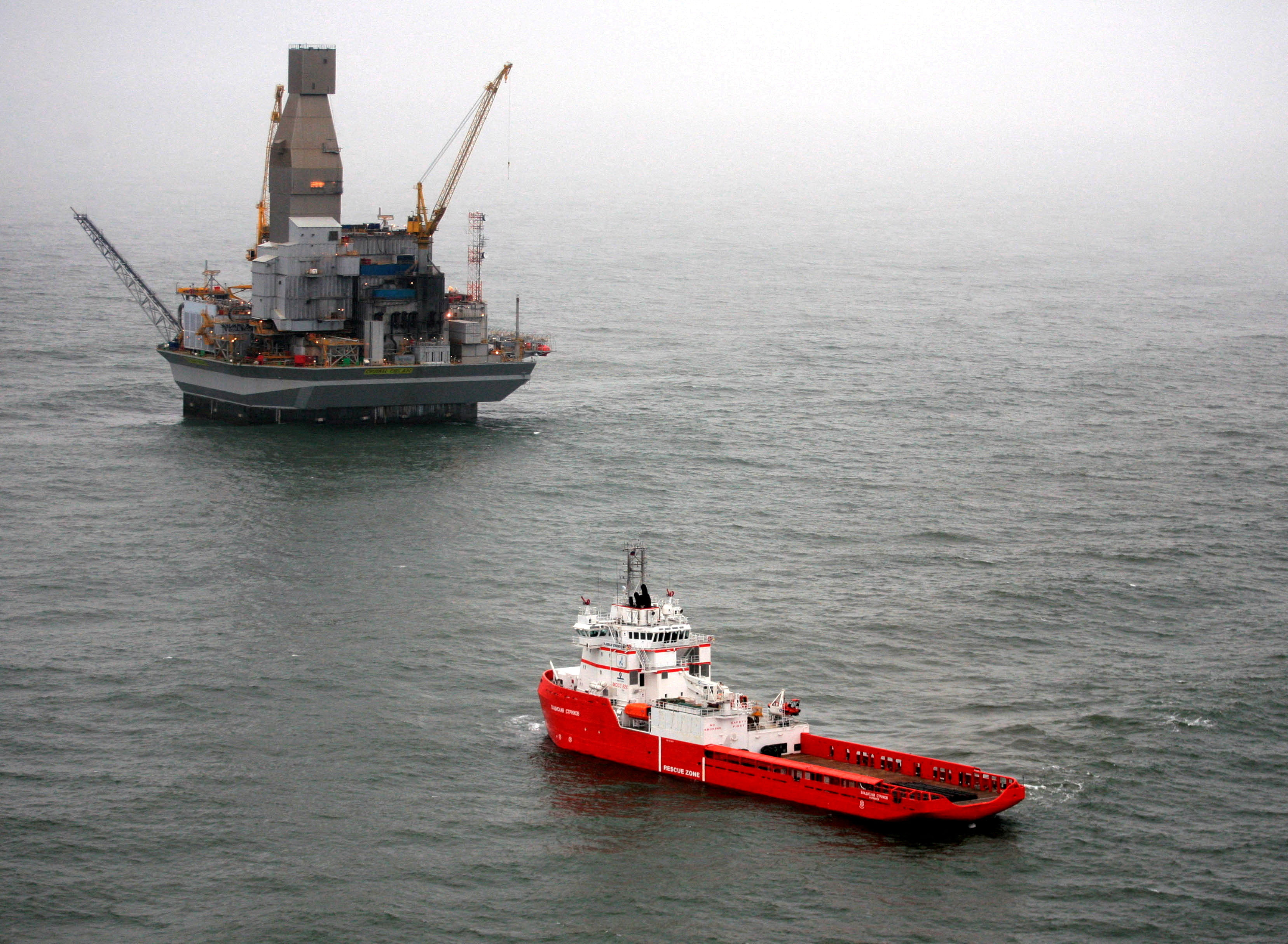 Sakhalin-1’s off-shore rig. Photo: Reuters