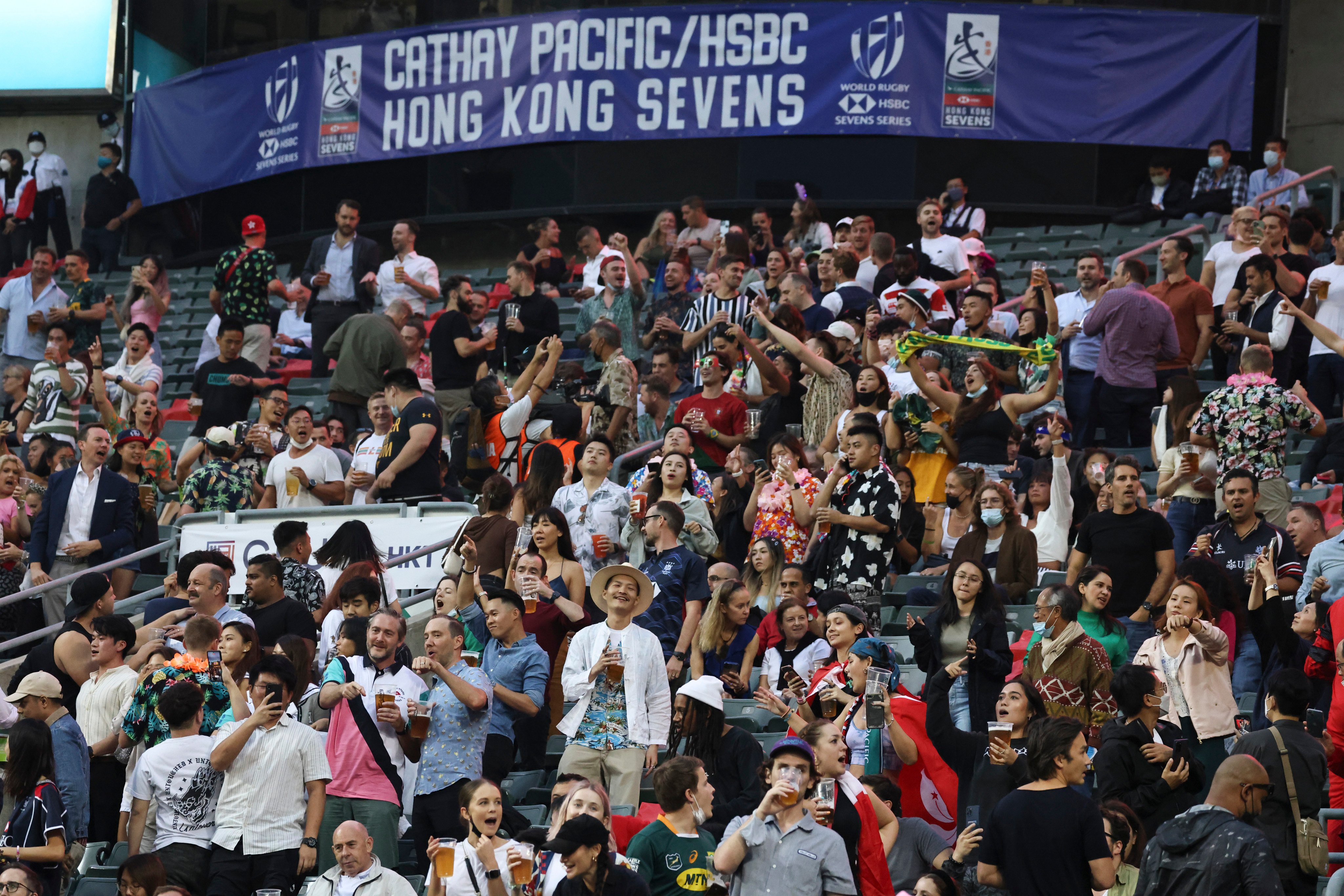 Hong Kong Sevens - Australia's David Campese Goosesteps His Way into 'The  Hong Kong Magnificent Seven