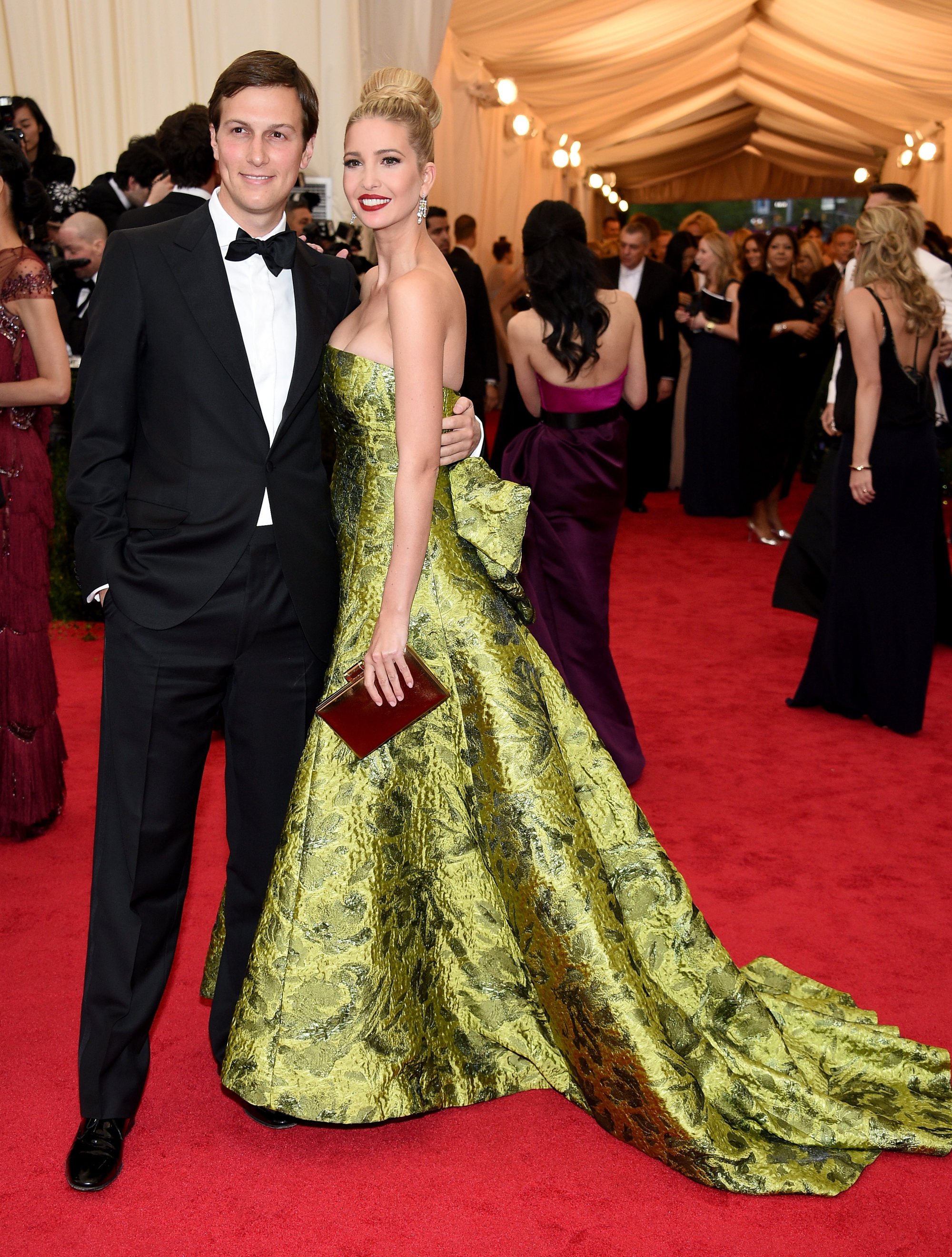 Jared Kushner and Ivanka Trump attend the Charles James: Beyond Fashion Costume Institute Gala at the Metropolitan Museum of Art in May 2014, in New York City. Photo: Getty Images