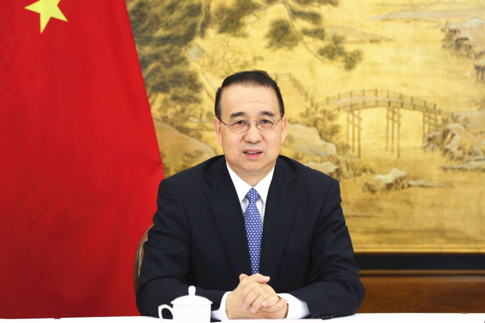 Veteran diplomat Liu Guangyuan heads the foreign ministry’s Hong Kong office. Photo: Handout