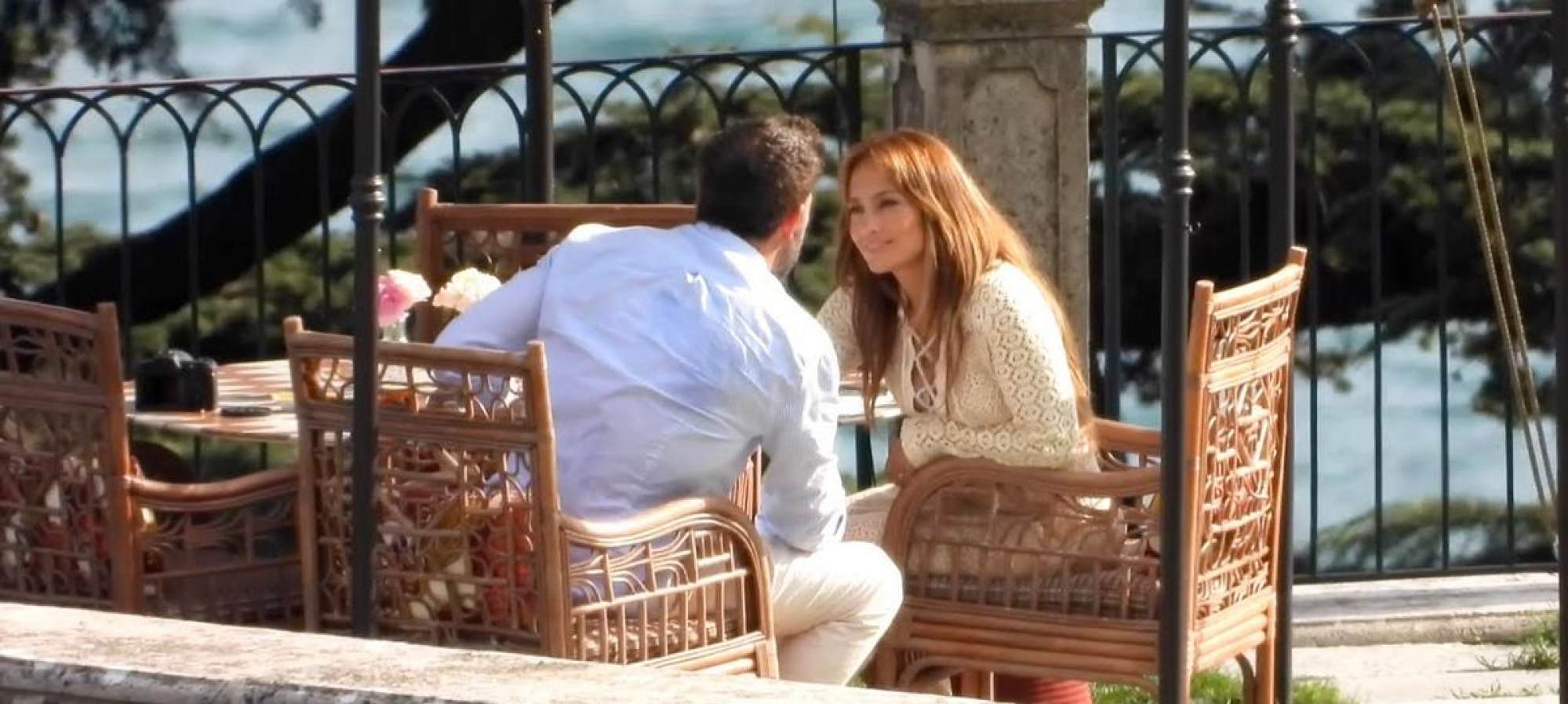 Ben Affleck and Jennifer Lopez at Lake Como. Photo: Hollywood pipeline/YouTube