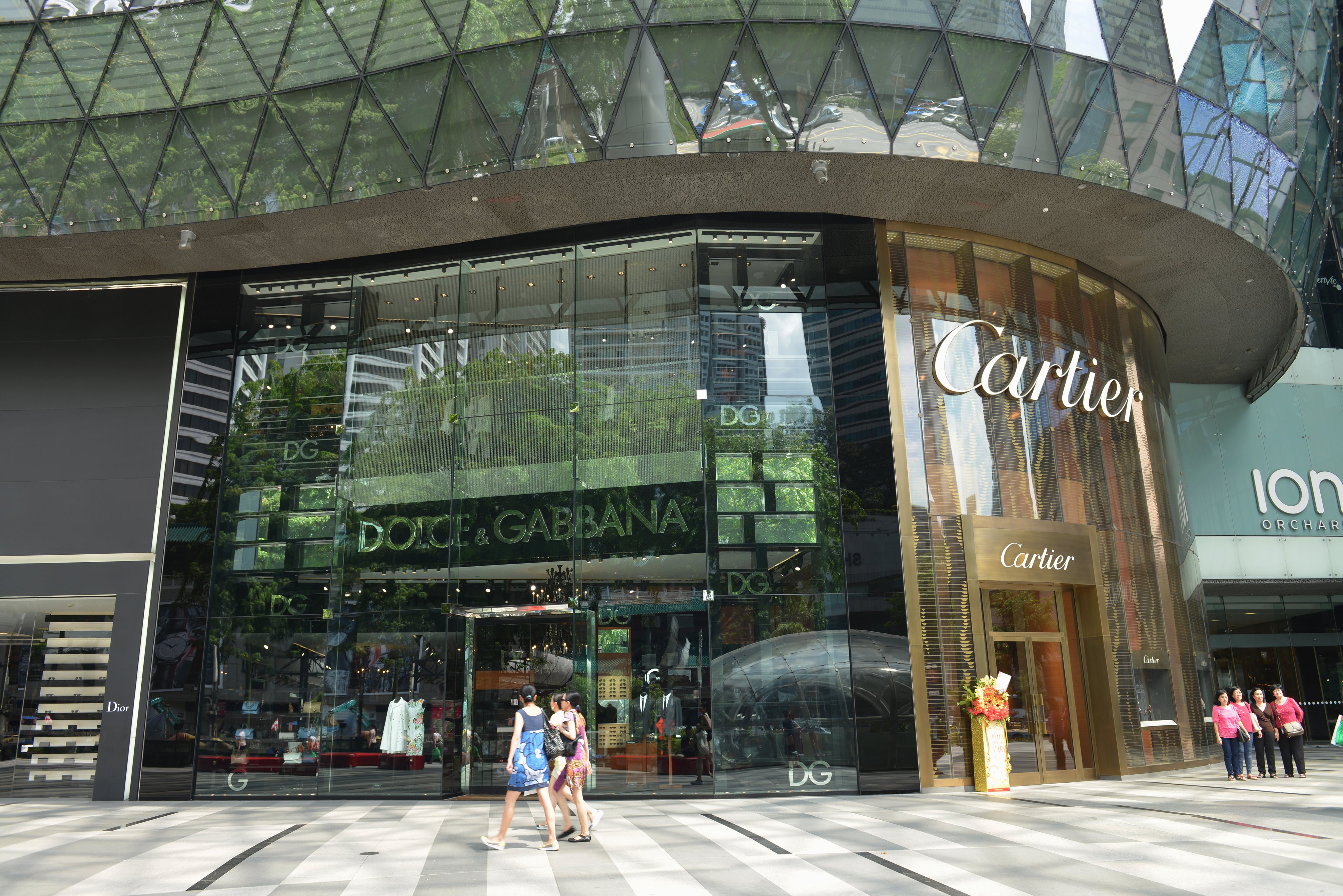 Ion Shopping Centre, Orchard Road, Singapore. Photo: Getty Images