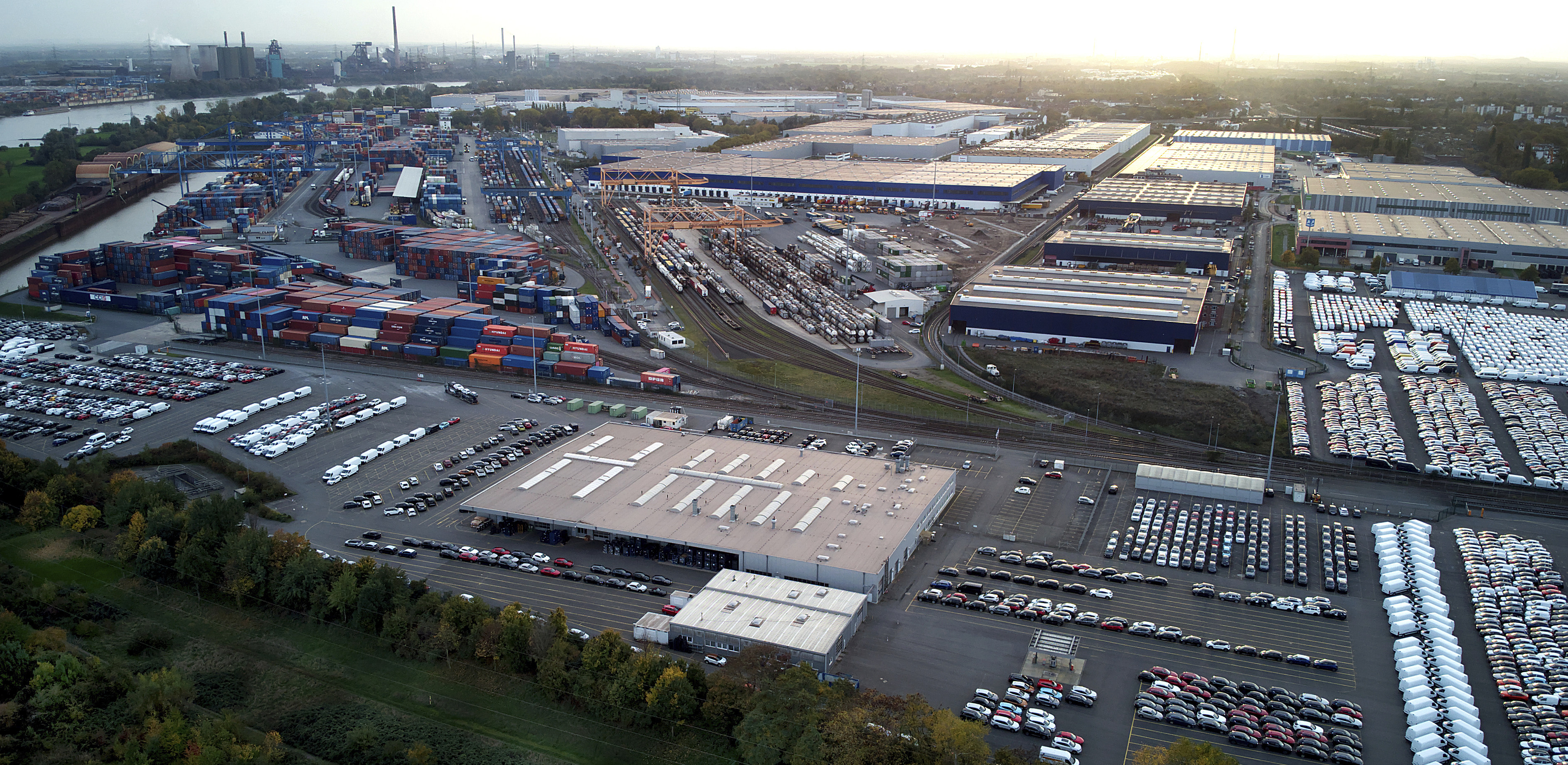 A logistics centre in Duisburg, Germany. The city had opened its doors to Chinese investment. Photo: AP