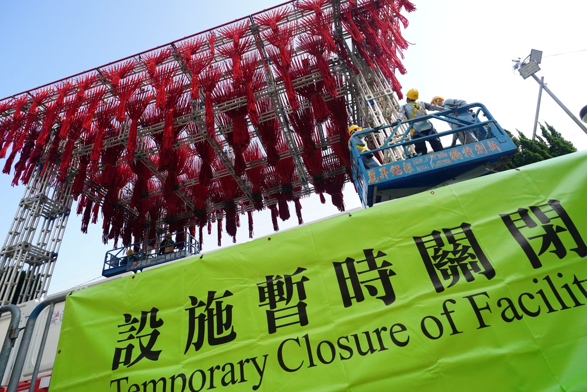 The government cancelled this year’s Lunar New Year fair in January due to the Covid-19 pandemic. Photo: Felix Wong